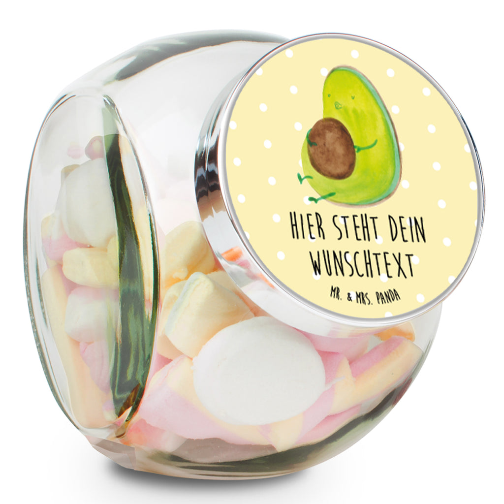 Personalisiertes Bonbonglas Avocado pfeift Vorratsdose, Vorratsbehälter, Süßigkeitenglas, Süßigkeitendose, Kaffeedose, Müslidose, Teedose, Keksbehälter, Keksedose, Glasdose, Glasbälter, Vorratsglas, Küchenbehälter, Aufbewahrungsdose, Aufbewahungsglas, Gewürzdose, Küchenorganizer, Snackdose, Avocado, Veggie, Vegan, Gesund, Diät, Abnehmen, Ernährung, dick sein