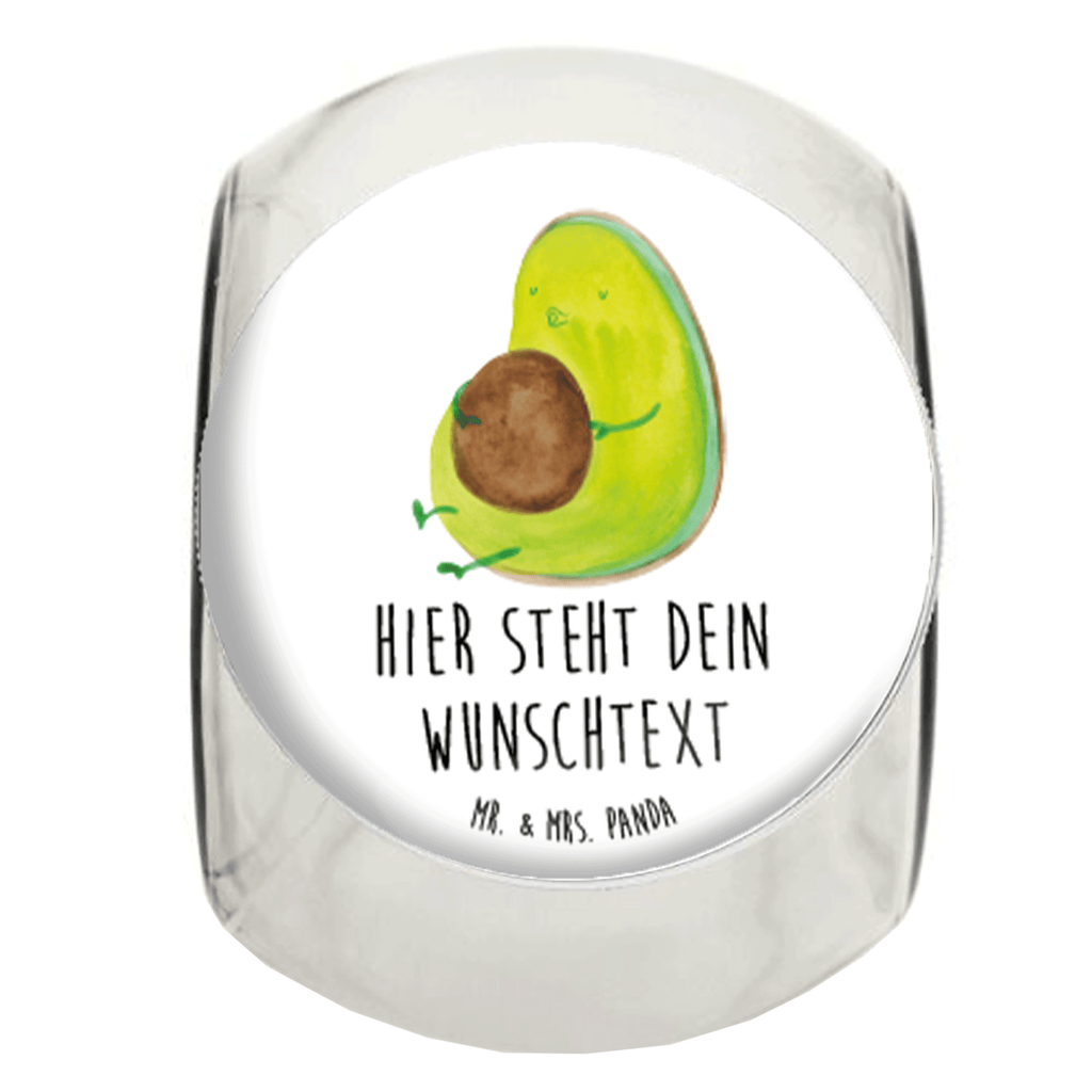 Personalisiertes Bonbonglas Avocado pfeift Vorratsdose, Vorratsbehälter, Süßigkeitenglas, Süßigkeitendose, Kaffeedose, Müslidose, Teedose, Keksbehälter, Keksedose, Glasdose, Glasbälter, Vorratsglas, Küchenbehälter, Aufbewahrungsdose, Aufbewahungsglas, Gewürzdose, Küchenorganizer, Snackdose, Avocado, Veggie, Vegan, Gesund, Diät, Abnehmen, Ernährung, dick sein