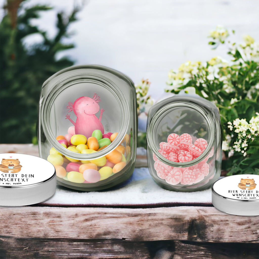 Personalisiertes Bonbonglas Bär mit Baby Vorratsdose, Vorratsbehälter, Süßigkeitenglas, Süßigkeitendose, Kaffeedose, Müslidose, Teedose, Keksbehälter, Keksedose, Glasdose, Glasbälter, Vorratsglas, Küchenbehälter, Aufbewahrungsdose, Aufbewahungsglas, Gewürzdose, Küchenorganizer, Snackdose, Bär, Teddy, Teddybär, Eltern, Mutter, Baby, Taufe, Geburt, Nichte, Neffe, Enkel, Enkelin, Täufling, Geburtstag, Glückwunsch