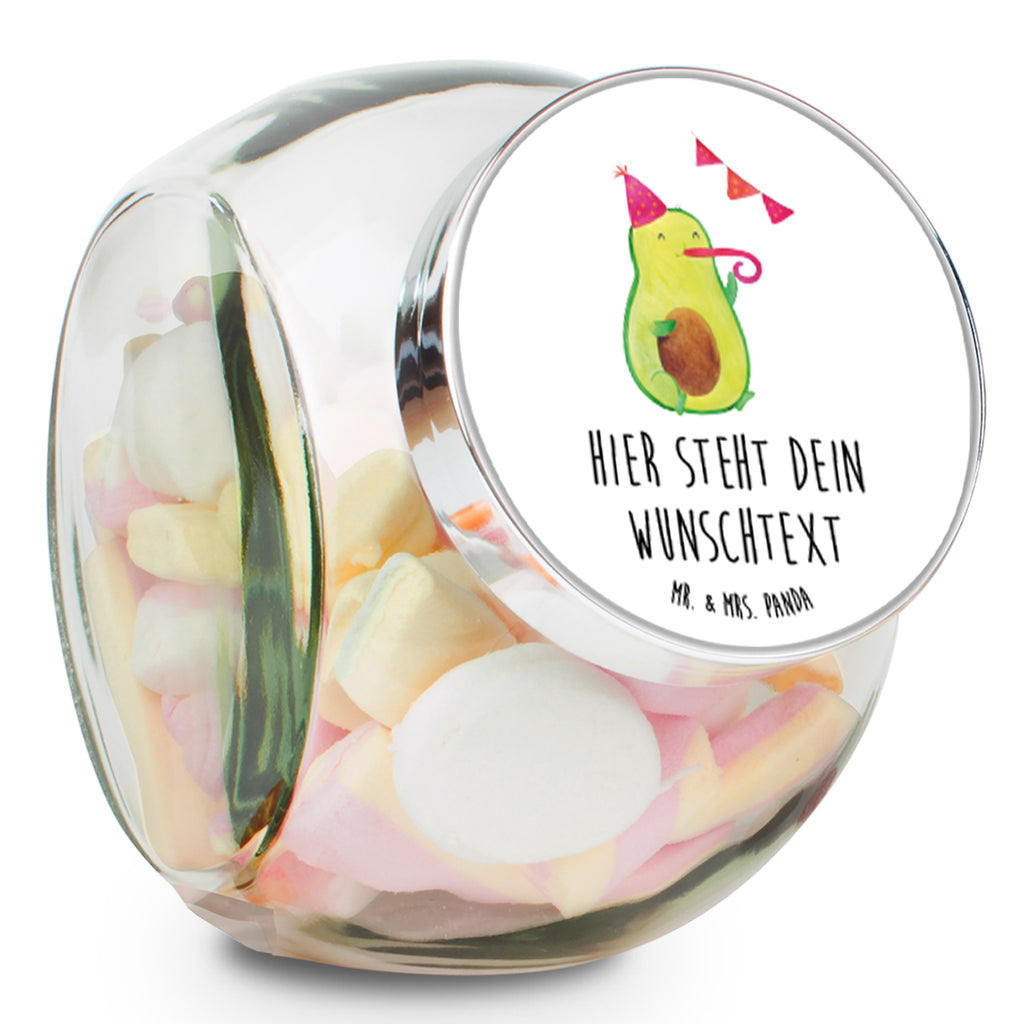 Personalisiertes Bonbonglas Avocado Party Vorratsdose, Vorratsbehälter, Süßigkeitenglas, Süßigkeitendose, Kaffeedose, Müslidose, Teedose, Keksbehälter, Keksedose, Glasdose, Glasbälter, Vorratsglas, Küchenbehälter, Aufbewahrungsdose, Aufbewahungsglas, Gewürzdose, Küchenorganizer, Snackdose, Avocado, Veggie, Vegan, Gesund, Avocados, Party, Geburtstag, Geburtstagsfeier, Happy Birthday, Feier, Feierei, Lieblingstag, Prüfung, Abifeier, Abi, Bestanden, Jahrestag, Jubiläum, Firmenfeier, Klassenfeier, Schulabschluss, Abschluss