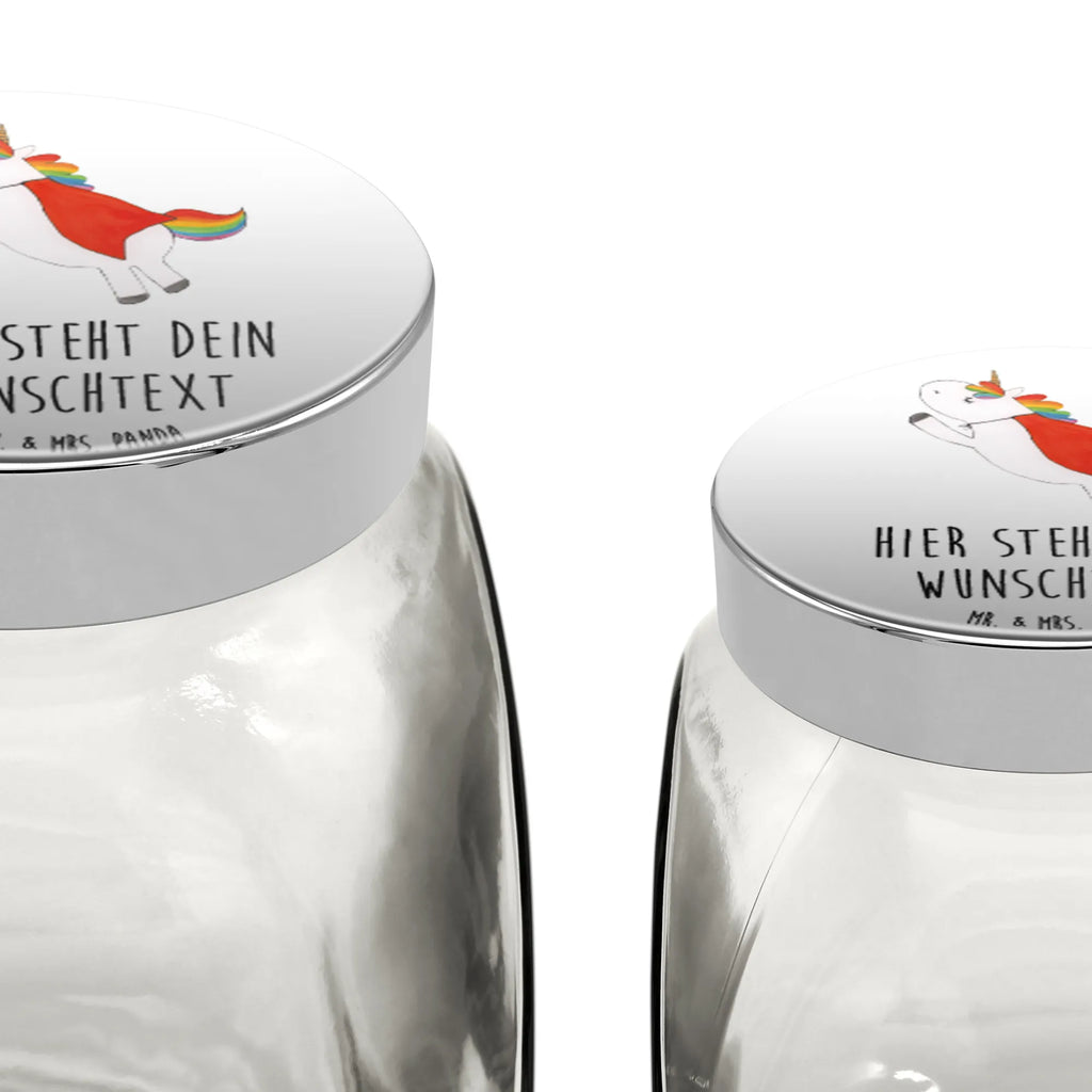 Personalisiertes Bonbonglas Einhorn Super Vorratsdose, Vorratsbehälter, Süßigkeitenglas, Süßigkeitendose, Kaffeedose, Müslidose, Teedose, Keksbehälter, Keksedose, Glasdose, Glasbälter, Vorratsglas, Küchenbehälter, Aufbewahrungsdose, Aufbewahungsglas, Gewürzdose, Küchenorganizer, Snackdose, Einhorn, Einhörner, Einhorn Deko, Pegasus, Unicorn, Traummann, Superheld, Held, Freundin, Geschenk, Girl, Mädchen