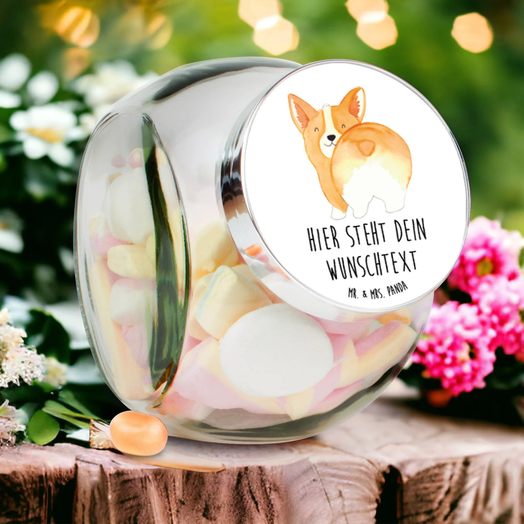 Personalisiertes Bonbonglas Corgie Po Vorratsdose, Vorratsbehälter, Süßigkeitenglas, Süßigkeitendose, Kaffeedose, Müslidose, Teedose, Keksbehälter, Keksedose, Glasdose, Glasbälter, Vorratsglas, Küchenbehälter, Aufbewahrungsdose, Aufbewahungsglas, Gewürzdose, Küchenorganizer, Snackdose, Hund, Hundemotiv, Haustier, Hunderasse, Tierliebhaber, Hundebesitzer, Sprüche, Corgie, Hundeliebe, Motivation, Selbstliebe, Spruch