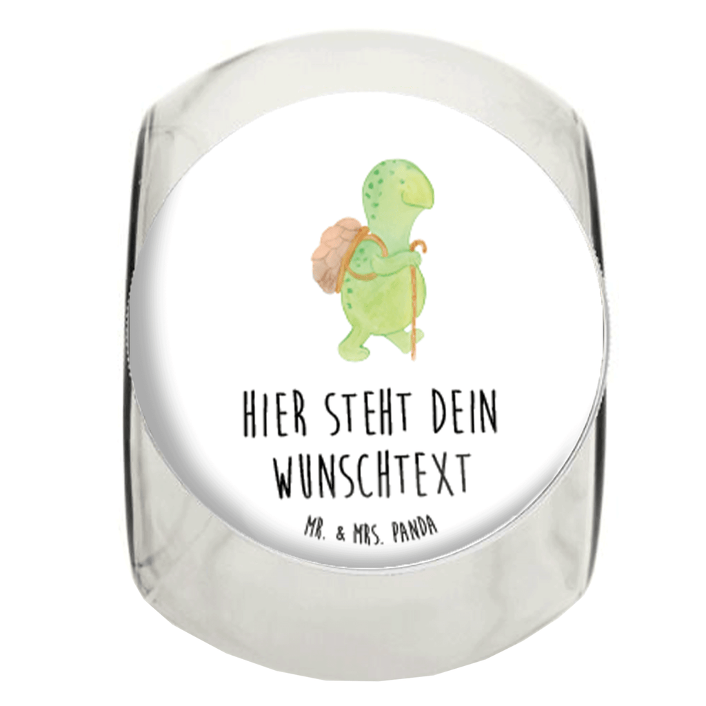 Personalisiertes Bonbonglas Schildkröte Wanderer Vorratsdose, Vorratsbehälter, Süßigkeitenglas, Süßigkeitendose, Kaffeedose, Müslidose, Teedose, Keksbehälter, Keksedose, Glasdose, Glasbälter, Vorratsglas, Küchenbehälter, Aufbewahrungsdose, Aufbewahungsglas, Gewürzdose, Küchenorganizer, Snackdose, Schildkröte, Schildkröten, Motivation, Motivationsspruch, Motivationssprüche, Neuanfang