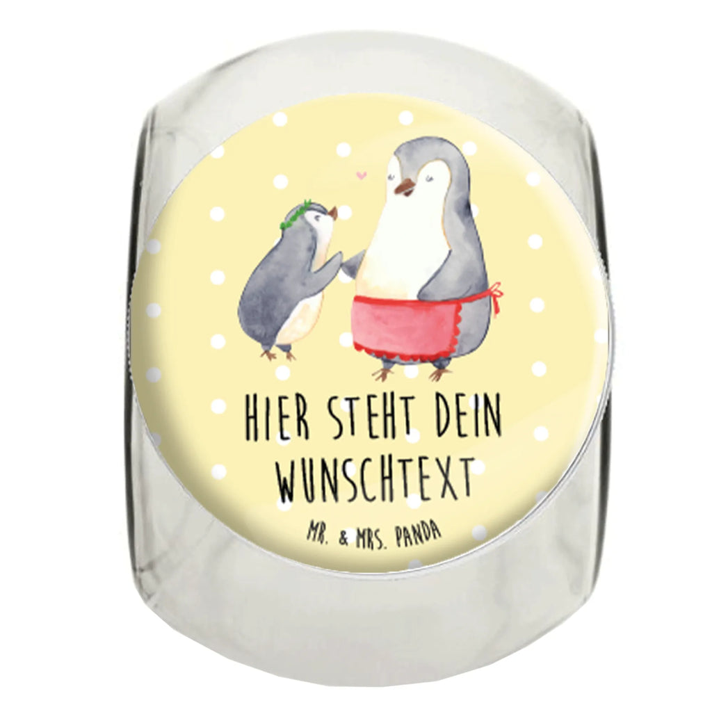 Personalisiertes Bonbonglas Pinguin mit Kind Vorratsdose, Vorratsbehälter, Süßigkeitenglas, Süßigkeitendose, Kaffeedose, Müslidose, Teedose, Keksbehälter, Keksedose, Glasdose, Glasbälter, Vorratsglas, Küchenbehälter, Aufbewahrungsdose, Aufbewahungsglas, Gewürzdose, Küchenorganizer, Snackdose, Familie, Vatertag, Muttertag, Bruder, Schwester, Mama, Papa, Oma, Opa, Geschenk, Mami, Mutti, Mutter, Geburststag