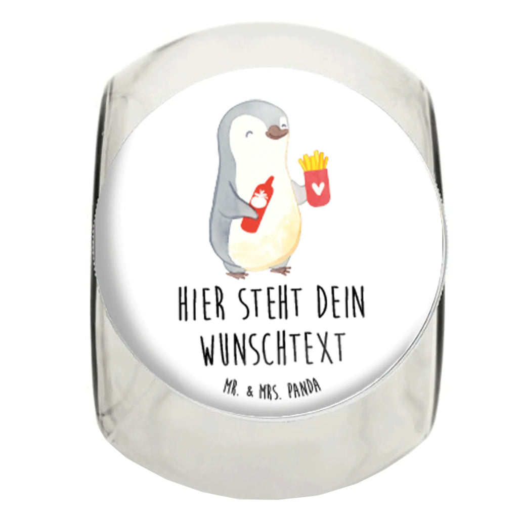 Personalisiertes Bonbonglas Pinguin Pommes Vorratsdose, Vorratsbehälter, Süßigkeitenglas, Süßigkeitendose, Kaffeedose, Müslidose, Teedose, Keksbehälter, Keksedose, Glasdose, Glasbälter, Vorratsglas, Küchenbehälter, Aufbewahrungsdose, Aufbewahungsglas, Gewürzdose, Küchenorganizer, Snackdose, Liebe, Partner, Freund, Freundin, Ehemann, Ehefrau, Heiraten, Verlobung, Heiratsantrag, Liebesgeschenk, Jahrestag, Hocheitstag, Valentinstag, Geschenk für Frauen, Hochzeitstag, Mitbringsel, Geschenk für Freundin, Geschenk für Partner, Liebesbeweis, für Männer, für Ehemann