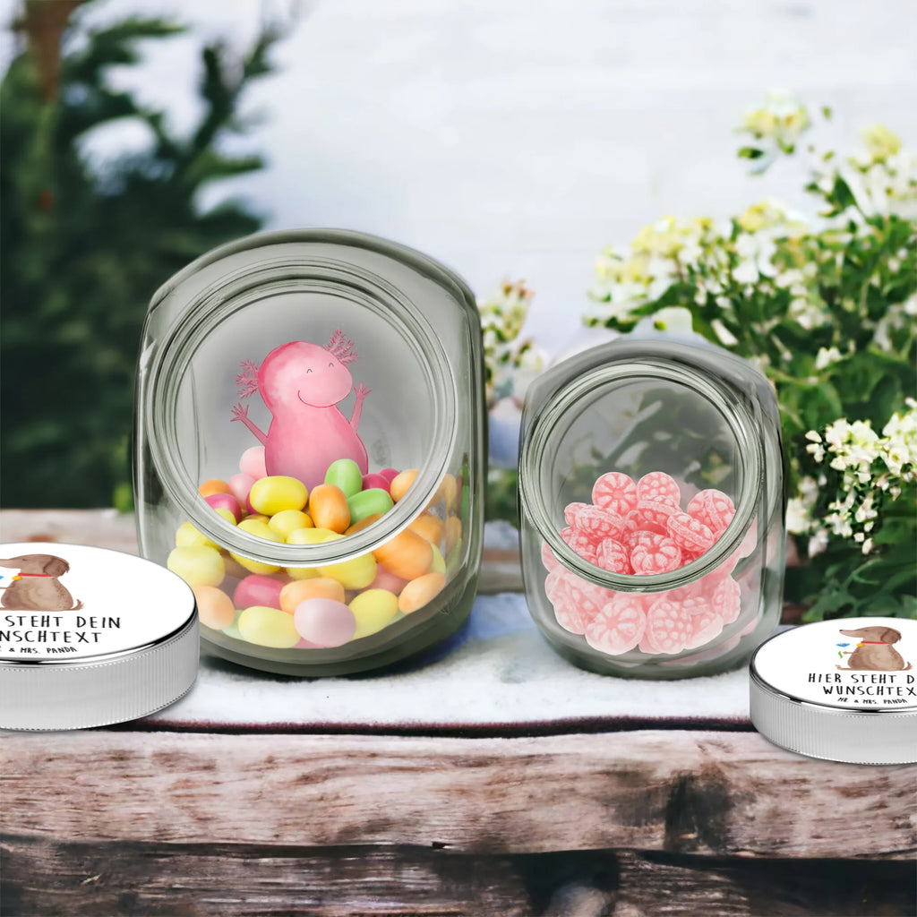 Personalisiertes Bonbonglas Hund Blume Vorratsdose, Vorratsbehälter, Süßigkeitenglas, Süßigkeitendose, Kaffeedose, Müslidose, Teedose, Keksbehälter, Keksedose, Glasdose, Glasbälter, Vorratsglas, Küchenbehälter, Aufbewahrungsdose, Aufbewahungsglas, Gewürzdose, Küchenorganizer, Snackdose, Hund, Hundemotiv, Haustier, Hunderasse, Tierliebhaber, Hundebesitzer, Sprüche, Hunde, Frauchen, Hundeliebe