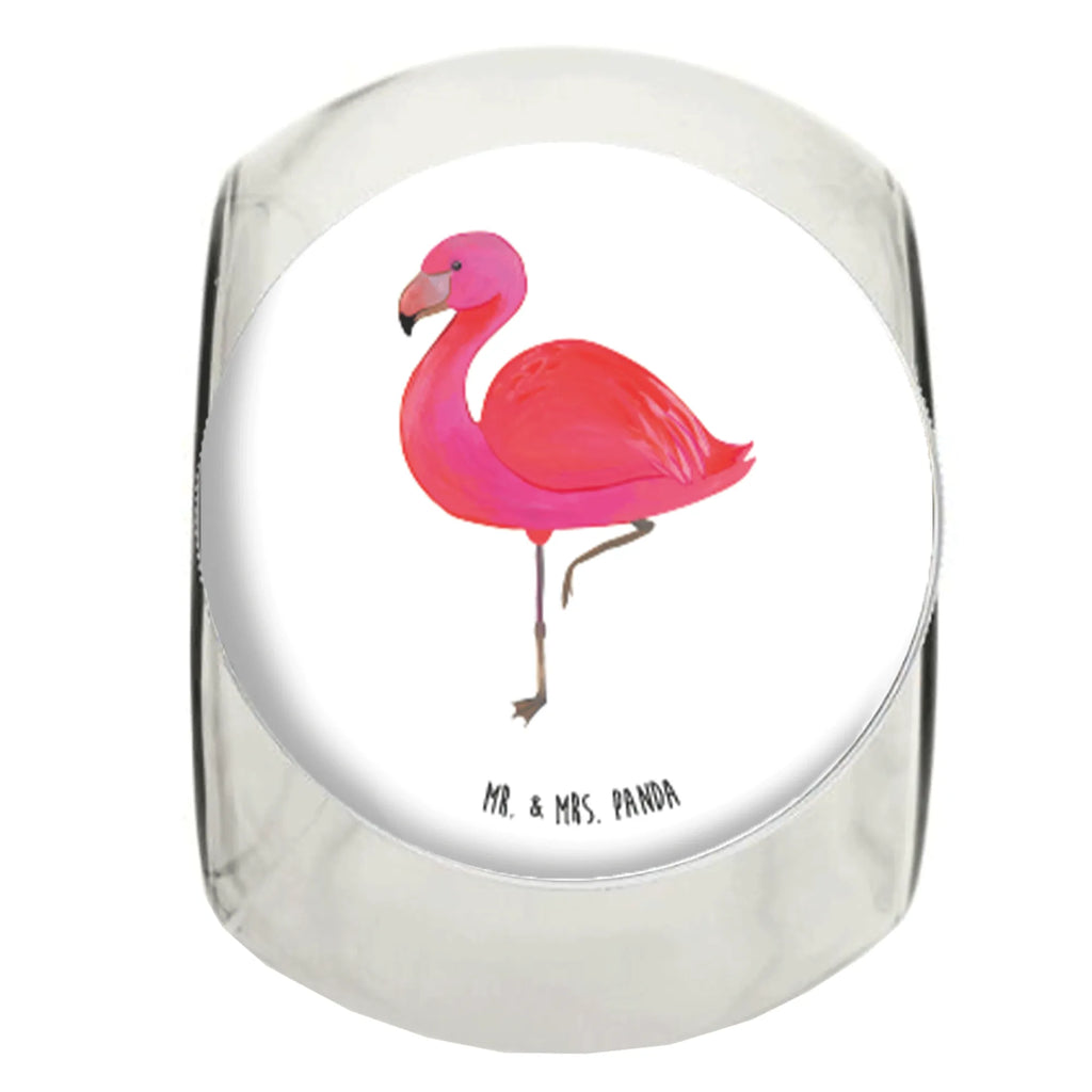 Bonbonglas Flamingo Classic Vorratsdose, Vorratsbehälter, Süßigkeitenglas, Süßigkeitendose, Kaffeedose, Müslidose, Teedose, Keksbehälter, Keksedose, Glasdose, Glasbälter, Vorratsglas, Küchenbehälter, Aufbewahrungsdose, Aufbewahungsglas, Gewürzdose, Küchenorganizer, Snackdose, Flamingo, Einzigartig, Selbstliebe, Stolz, ich, für mich, Spruch, Freundin, Freundinnen, Außenseiter, Sohn, Tochter, Geschwister