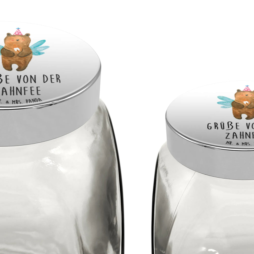 Bonbonglas Bär Zahnfee Vorratsdose, Vorratsbehälter, Süßigkeitenglas, Süßigkeitendose, Kaffeedose, Müslidose, Teedose, Keksbehälter, Keksedose, Glasdose, Glasbälter, Vorratsglas, Küchenbehälter, Aufbewahrungsdose, Aufbewahungsglas, Gewürzdose, Küchenorganizer, Snackdose, Bär, Teddy, Teddybär, Zahnfee, Fee, Milchzahn, Erster Zahn