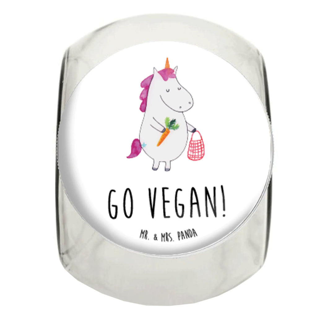 Bonbonglas Einhorn Vegan Vorratsdose, Vorratsbehälter, Süßigkeitenglas, Süßigkeitendose, Kaffeedose, Müslidose, Teedose, Keksbehälter, Keksedose, Glasdose, Glasbälter, Vorratsglas, Küchenbehälter, Aufbewahrungsdose, Aufbewahungsglas, Gewürzdose, Küchenorganizer, Snackdose, Einhorn, Einhörner, Einhorn Deko, Unicorn, vegan, Gesund leben, Vegetariar, Rohkost, Gesund essen, Veganismus, Veganer