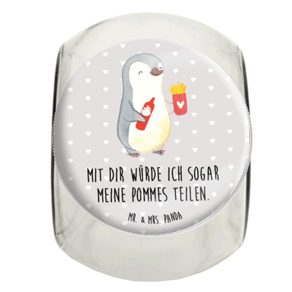 Bonbonglas Pinguin Pommes Vorratsdose, Vorratsbehälter, Süßigkeitenglas, Süßigkeitendose, Kaffeedose, Müslidose, Teedose, Keksbehälter, Keksedose, Glasdose, Glasbälter, Vorratsglas, Küchenbehälter, Aufbewahrungsdose, Aufbewahungsglas, Gewürzdose, Küchenorganizer, Snackdose, Liebe, Partner, Freund, Freundin, Ehemann, Ehefrau, Heiraten, Verlobung, Heiratsantrag, Liebesgeschenk, Jahrestag, Hocheitstag, Valentinstag, Geschenk für Frauen, Hochzeitstag, Mitbringsel, Geschenk für Freundin, Geschenk für Partner, Liebesbeweis, für Männer, für Ehemann