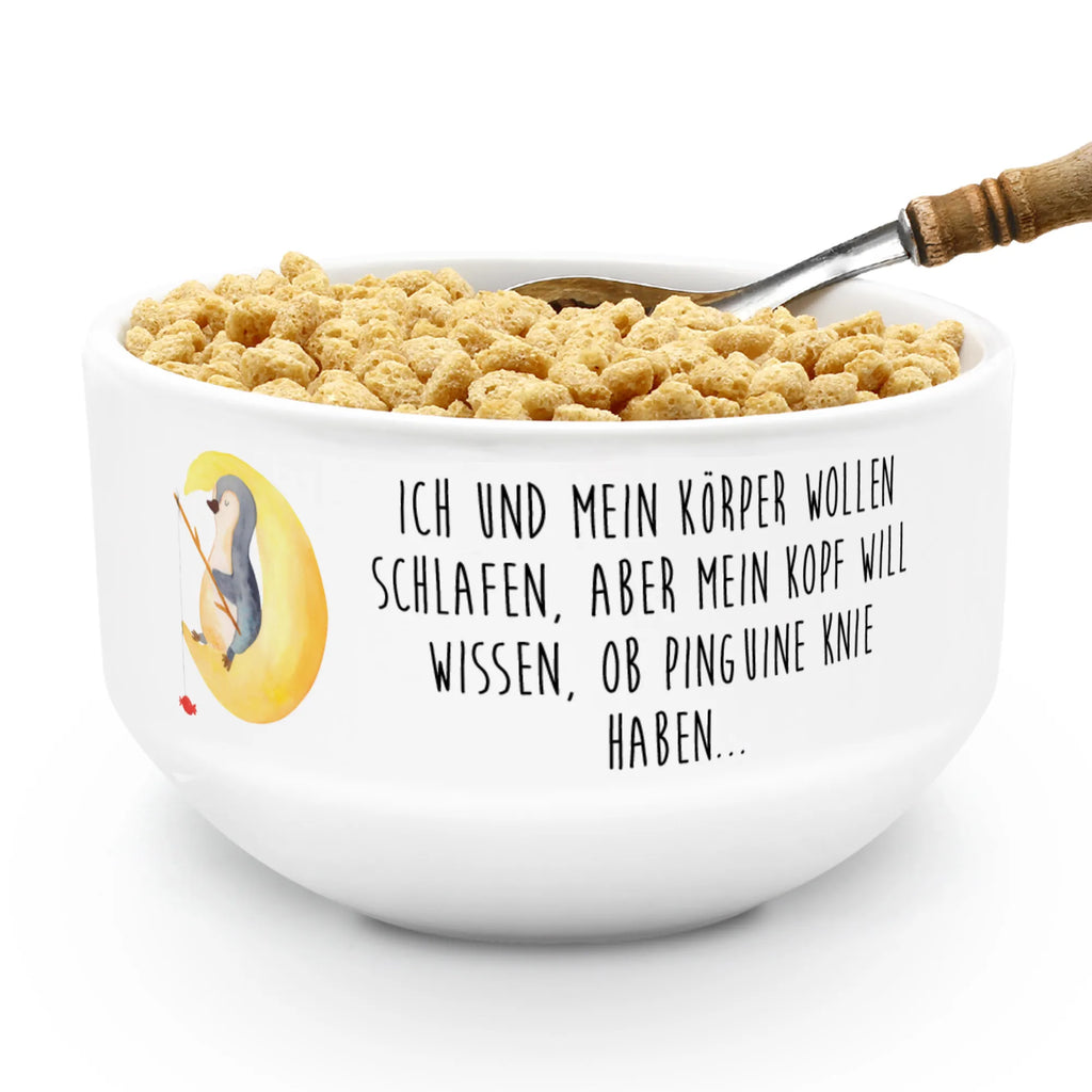 Müslischale Pinguin Mond Müslischale, Müslischüssel, Früstücksschüssel, Schüssel, Keramik Schüssel, Dessertschüssel, Salatschüssel, Suppenschüssel, Obstschale, Porzellan Schale, Snackschale, Müsli schalen, Müsli schale, Müslischale Keramik, Müslischalen bunt, Weiße Müslischalen, Bunte Müslischalen, Müslischale Porzellan, Müslischale lustig, Keramik Müslischale, Frühstücksschalen, Schöne Müslischalen, Müslischale mit Spruch, Pinguin, Pinguine, Spruch, schlafen, Nachtruhe, Einschlafen, Schlafzimmer, Schlafstörungen, Gästezimmer