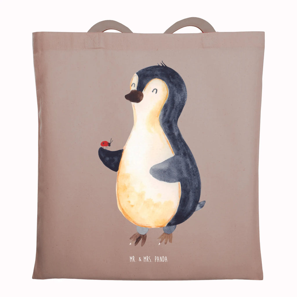 Tragetasche Pinguin Marienkäfer Beuteltasche, Beutel, Einkaufstasche, Jutebeutel, Stoffbeutel, Tasche, Shopper, Umhängetasche, Strandtasche, Schultertasche, Stofftasche, Tragetasche, Badetasche, Jutetasche, Einkaufstüte, Laptoptasche, Pinguin, Pinguine, Marienkäfer, Liebe, Wunder, Glück, Freude, Lebensfreude