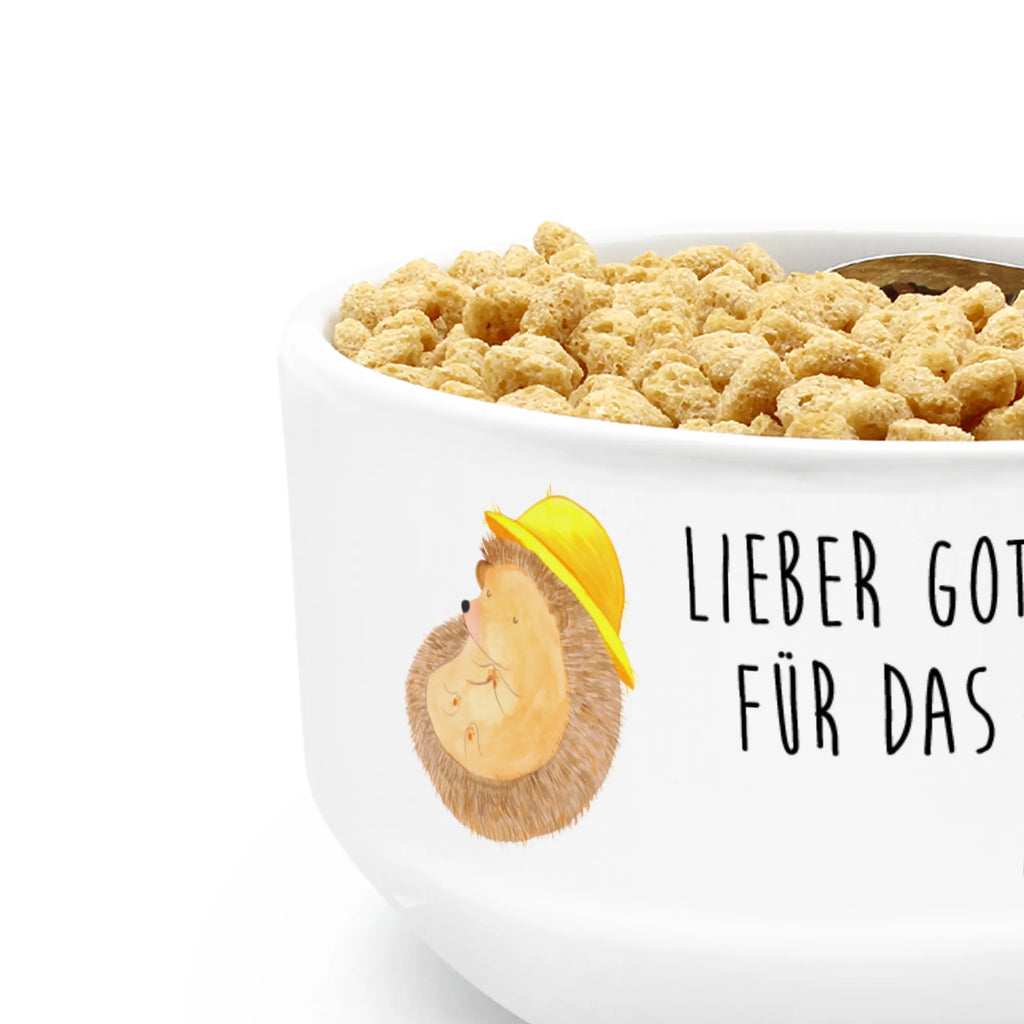 Müslischale Igel betet Müslischale, Müslischüssel, Früstücksschüssel, Schüssel, Keramik Schüssel, Dessertschüssel, Salatschüssel, Suppenschüssel, Obstschale, Porzellan Schale, Snackschale, Müsli schalen, Müsli schale, Müslischale Keramik, Müslischalen bunt, Weiße Müslischalen, Bunte Müslischalen, Müslischale Porzellan, Müslischale lustig, Keramik Müslischale, Frühstücksschalen, Schöne Müslischalen, Müslischale mit Spruch, Tiermotive, Gute Laune, lustige Sprüche, Tiere, Igel, Igel mit Hut, Sonnenhut, Gott, Amen, beten, Leben, Dankbarkeit, Dankbar sein, dankbar, genießen