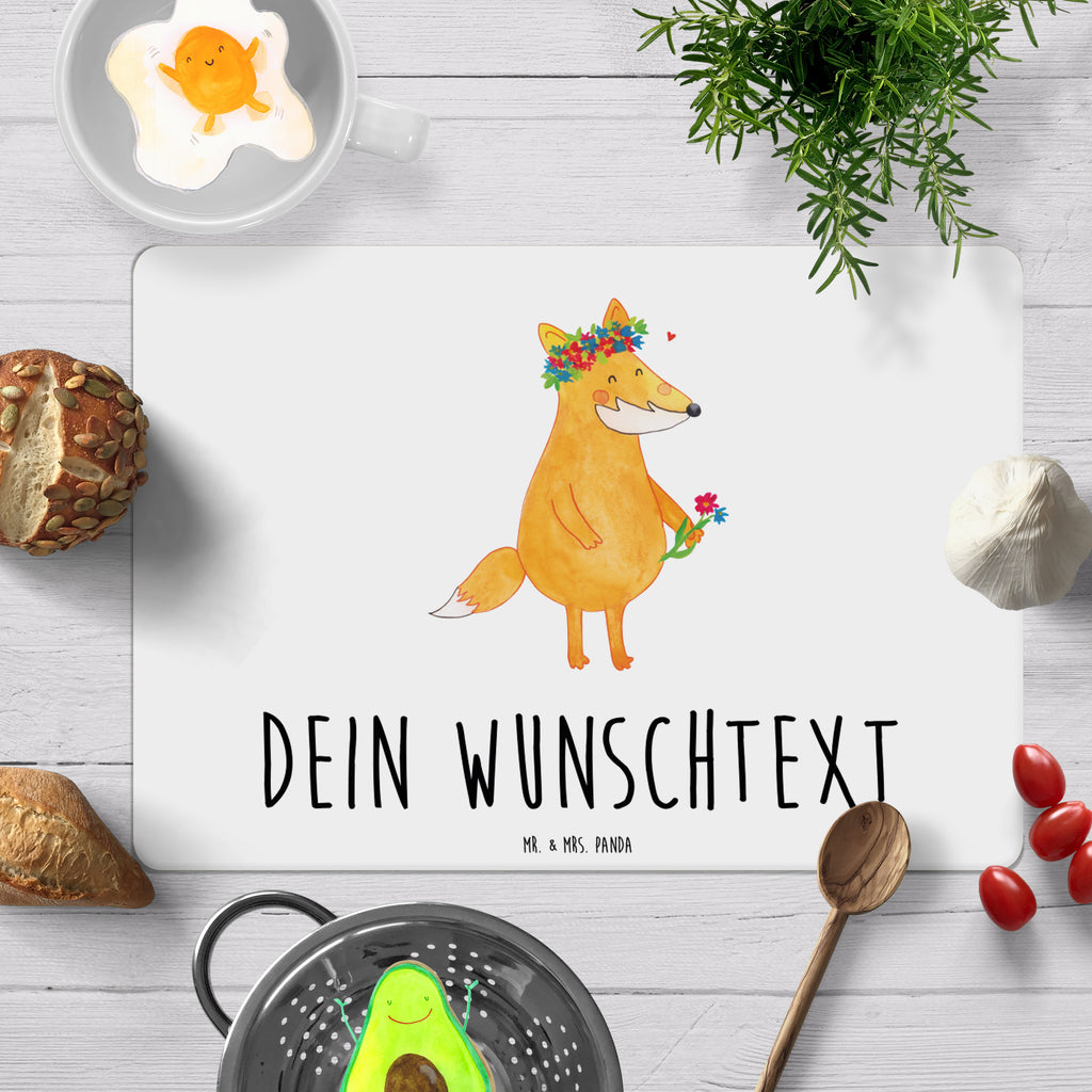 Personalisiertes Tischset Fuchs Blumenliebe Personalisiertes Tischet, Personalisierter Tischuntersetzer, Personalisiertes Platzset, Fuchs, Füchse, Fox, Liebe, Freundin, Fuchsmädchen, Blumenmädchen, Freundinnen, Liebesbeweis, Blume, Blumen, Motivation, Freude, ich, mich, Selbstliebe