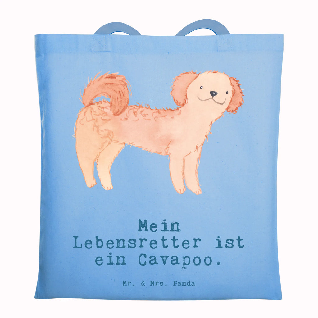 Tragetasche Cavapoo Lebensretter Beuteltasche, Beutel, Einkaufstasche, Jutebeutel, Stoffbeutel, Tasche, Shopper, Umhängetasche, Strandtasche, Schultertasche, Stofftasche, Tragetasche, Badetasche, Jutetasche, Einkaufstüte, Laptoptasche, Hund, Hunderasse, Rassehund, Hundebesitzer, Geschenk, Tierfreund, Schenken, Welpe, Cavapoo, Cavoodle