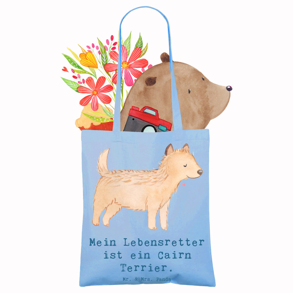 Tragetasche Cairn Terrier Lebensretter Beuteltasche, Beutel, Einkaufstasche, Jutebeutel, Stoffbeutel, Tasche, Shopper, Umhängetasche, Strandtasche, Schultertasche, Stofftasche, Tragetasche, Badetasche, Jutetasche, Einkaufstüte, Laptoptasche, Hund, Hunderasse, Rassehund, Hundebesitzer, Geschenk, Tierfreund, Schenken, Welpe, Cairn Terrier