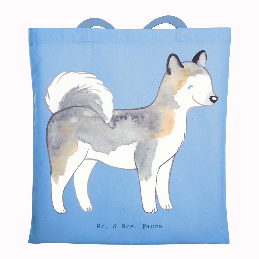 Tragetasche Siberian Husky Moment Beuteltasche, Beutel, Einkaufstasche, Jutebeutel, Stoffbeutel, Tasche, Shopper, Umhängetasche, Strandtasche, Schultertasche, Stofftasche, Tragetasche, Badetasche, Jutetasche, Einkaufstüte, Laptoptasche, Hund, Hunderasse, Rassehund, Hundebesitzer, Geschenk, Tierfreund, Schenken, Welpe, Siberian Husky