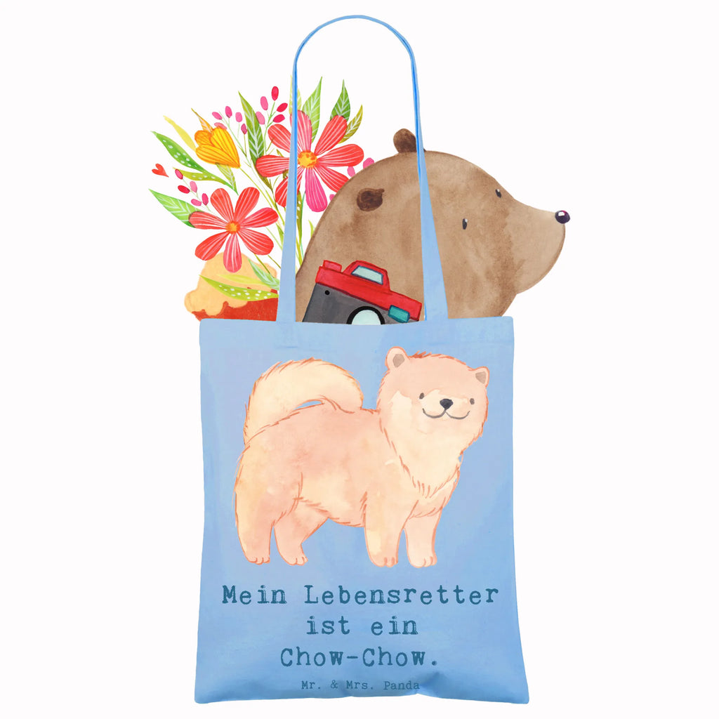 Tragetasche Chow-Chow Lebensretter Beuteltasche, Beutel, Einkaufstasche, Jutebeutel, Stoffbeutel, Tasche, Shopper, Umhängetasche, Strandtasche, Schultertasche, Stofftasche, Tragetasche, Badetasche, Jutetasche, Einkaufstüte, Laptoptasche, Hund, Hunderasse, Rassehund, Hundebesitzer, Geschenk, Tierfreund, Schenken, Welpe, Chow-Chow, Asiatischer Spitz