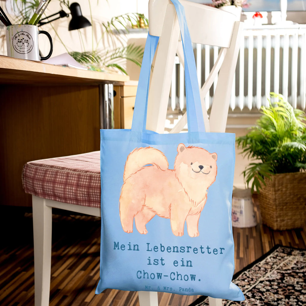 Tragetasche Chow-Chow Lebensretter Beuteltasche, Beutel, Einkaufstasche, Jutebeutel, Stoffbeutel, Tasche, Shopper, Umhängetasche, Strandtasche, Schultertasche, Stofftasche, Tragetasche, Badetasche, Jutetasche, Einkaufstüte, Laptoptasche, Hund, Hunderasse, Rassehund, Hundebesitzer, Geschenk, Tierfreund, Schenken, Welpe, Chow-Chow, Asiatischer Spitz