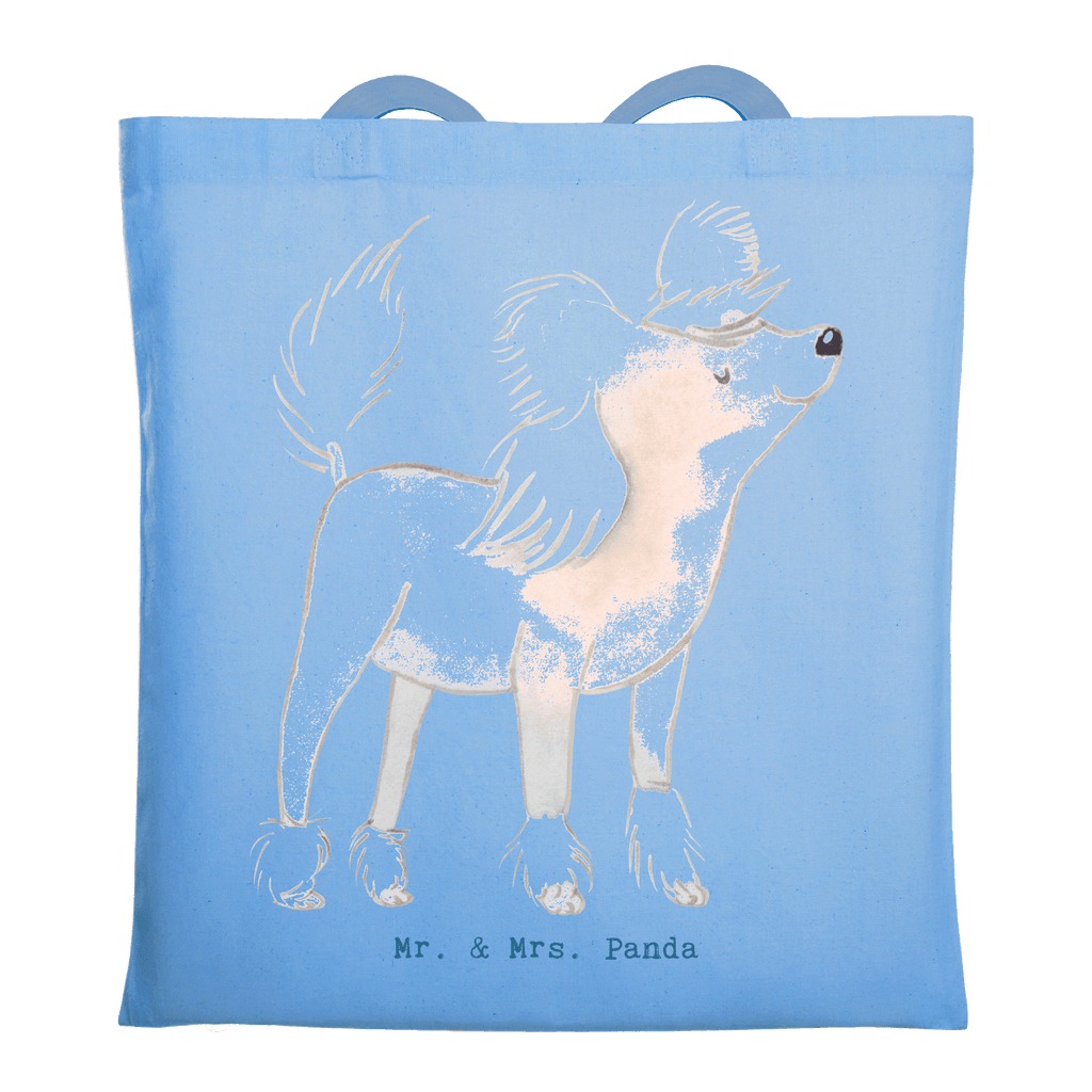 Tragetasche Chinesischer Schopfhund Moment Beuteltasche, Beutel, Einkaufstasche, Jutebeutel, Stoffbeutel, Tasche, Shopper, Umhängetasche, Strandtasche, Schultertasche, Stofftasche, Tragetasche, Badetasche, Jutetasche, Einkaufstüte, Laptoptasche, Hund, Hunderasse, Rassehund, Hundebesitzer, Geschenk, Tierfreund, Schenken, Welpe, Chinesischer Schopfhund, Chinese Crested Dog