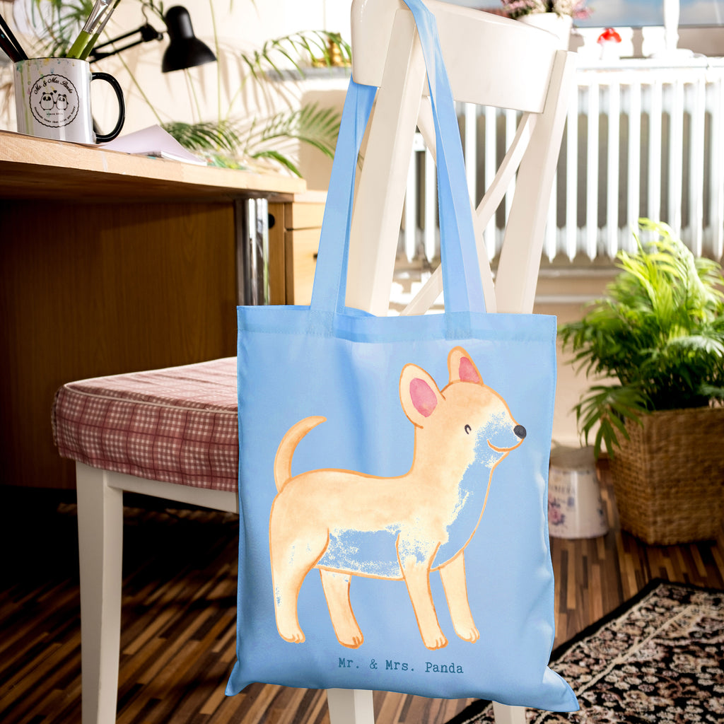 Tragetasche Chihuahua Moment Beuteltasche, Beutel, Einkaufstasche, Jutebeutel, Stoffbeutel, Tasche, Shopper, Umhängetasche, Strandtasche, Schultertasche, Stofftasche, Tragetasche, Badetasche, Jutetasche, Einkaufstüte, Laptoptasche, Hund, Hunderasse, Rassehund, Hundebesitzer, Geschenk, Tierfreund, Schenken, Welpe, Chihuahua