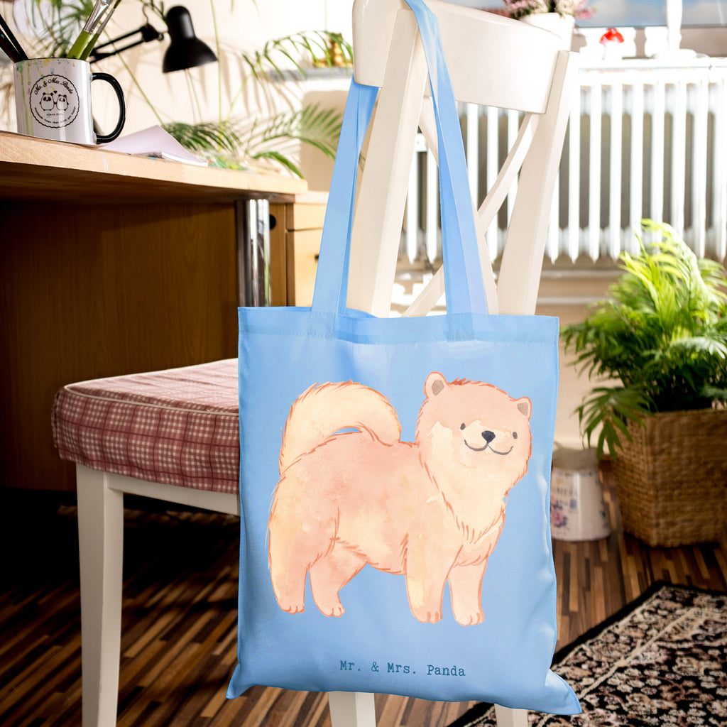 Tragetasche Chow-Chow Moment Beuteltasche, Beutel, Einkaufstasche, Jutebeutel, Stoffbeutel, Tasche, Shopper, Umhängetasche, Strandtasche, Schultertasche, Stofftasche, Tragetasche, Badetasche, Jutetasche, Einkaufstüte, Laptoptasche, Hund, Hunderasse, Rassehund, Hundebesitzer, Geschenk, Tierfreund, Schenken, Welpe, Chow-Chow, Asiatischer Spitz