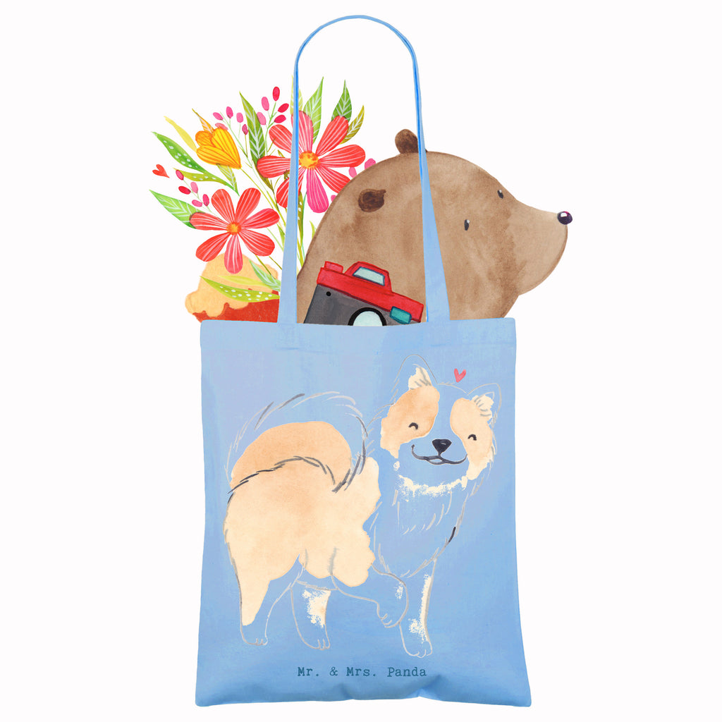 Tragetasche Islandhund Moment Beuteltasche, Beutel, Einkaufstasche, Jutebeutel, Stoffbeutel, Tasche, Shopper, Umhängetasche, Strandtasche, Schultertasche, Stofftasche, Tragetasche, Badetasche, Jutetasche, Einkaufstüte, Laptoptasche, Hund, Hunderasse, Rassehund, Hundebesitzer, Geschenk, Tierfreund, Schenken, Welpe, Islandhund, isländischer Schäferhund