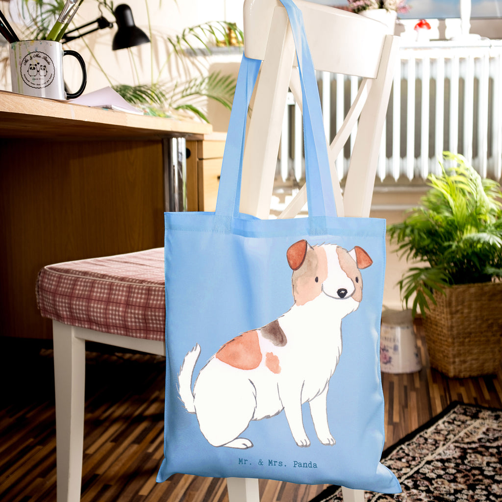 Tragetasche Jack Russel Terrier Lebensretter Beuteltasche, Beutel, Einkaufstasche, Jutebeutel, Stoffbeutel, Tasche, Shopper, Umhängetasche, Strandtasche, Schultertasche, Stofftasche, Tragetasche, Badetasche, Jutetasche, Einkaufstüte, Laptoptasche, Hund, Hunderasse, Rassehund, Hundebesitzer, Geschenk, Tierfreund, Schenken, Welpe, Jack Russel Terrier