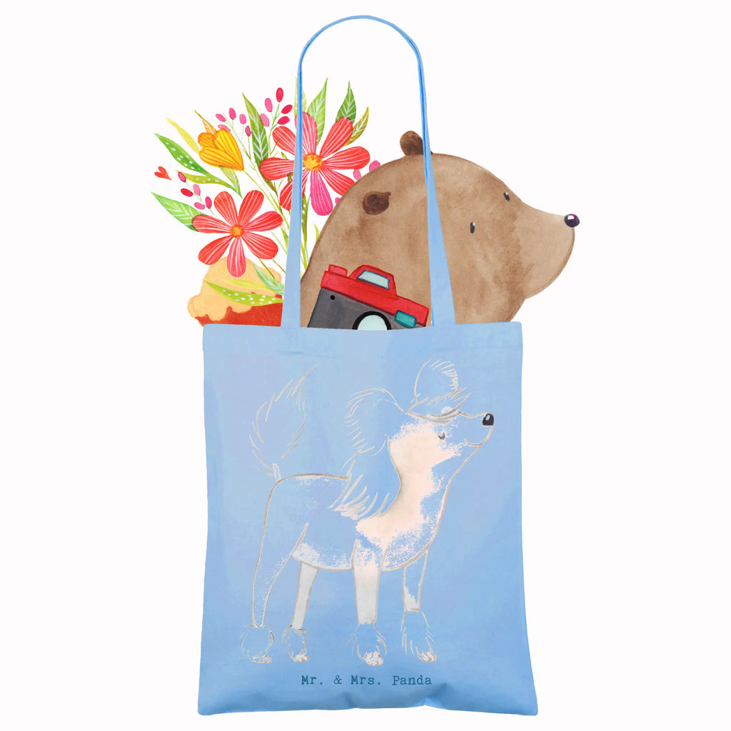 Tragetasche Chinesischer Schopfhund Lebensretter Beuteltasche, Beutel, Einkaufstasche, Jutebeutel, Stoffbeutel, Tasche, Shopper, Umhängetasche, Strandtasche, Schultertasche, Stofftasche, Tragetasche, Badetasche, Jutetasche, Einkaufstüte, Laptoptasche, Hund, Hunderasse, Rassehund, Hundebesitzer, Geschenk, Tierfreund, Schenken, Welpe, Chinesischer Schopfhund, Chinese Crested Dog