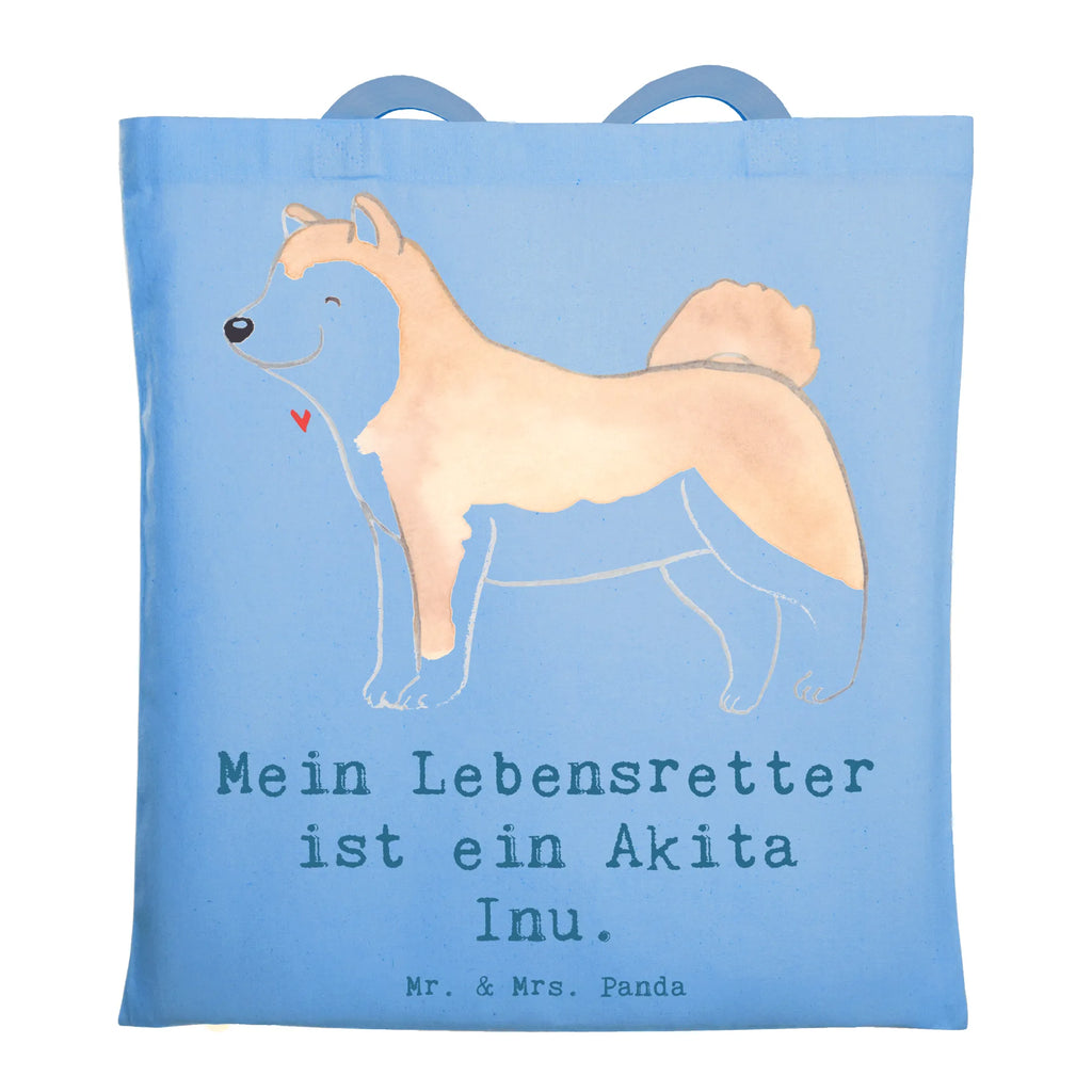 Tragetasche Akita Inu Lebensretter Beuteltasche, Beutel, Einkaufstasche, Jutebeutel, Stoffbeutel, Tasche, Shopper, Umhängetasche, Strandtasche, Schultertasche, Stofftasche, Tragetasche, Badetasche, Jutetasche, Einkaufstüte, Laptoptasche, Hund, Hunderasse, Rassehund, Hundebesitzer, Geschenk, Tierfreund, Schenken, Welpe