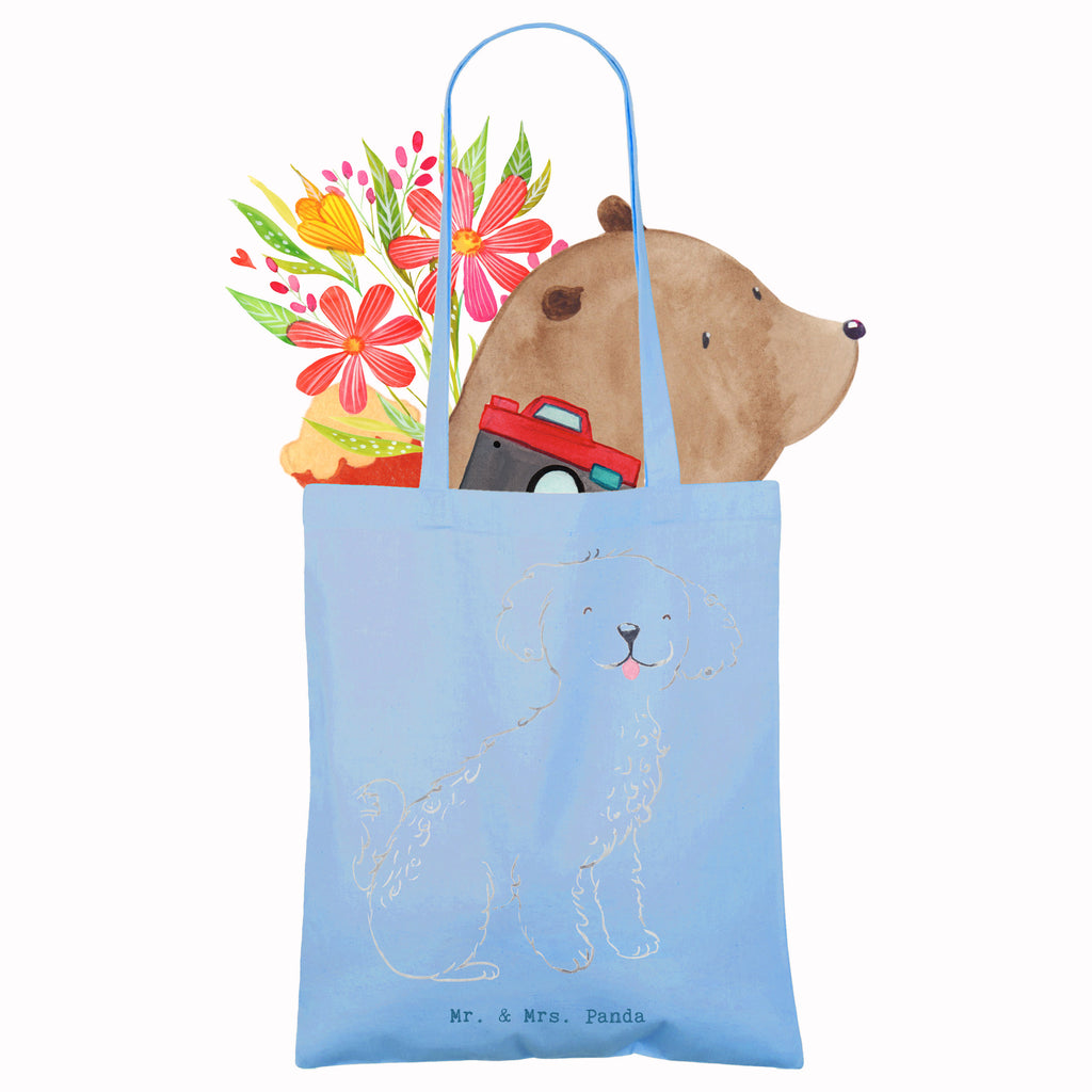 Tragetasche Bichon Frisé Lebensretter Beuteltasche, Beutel, Einkaufstasche, Jutebeutel, Stoffbeutel, Tasche, Shopper, Umhängetasche, Strandtasche, Schultertasche, Stofftasche, Tragetasche, Badetasche, Jutetasche, Einkaufstüte, Laptoptasche, Hund, Hunderasse, Rassehund, Hundebesitzer, Geschenk, Tierfreund, Schenken, Welpe, Bichon Frisé