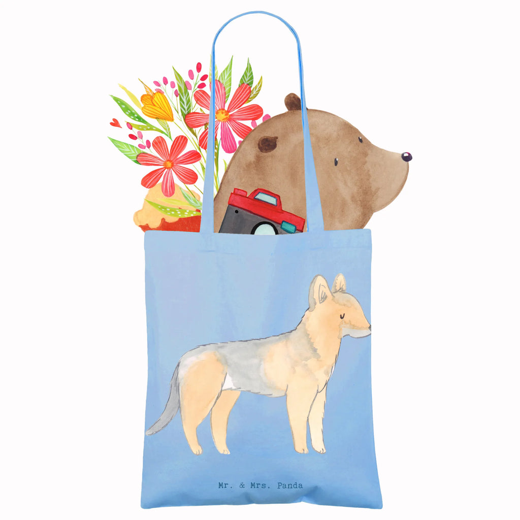 Tragetasche Schäferhund Lebensretter Beuteltasche, Beutel, Einkaufstasche, Jutebeutel, Stoffbeutel, Tasche, Shopper, Umhängetasche, Strandtasche, Schultertasche, Stofftasche, Tragetasche, Badetasche, Jutetasche, Einkaufstüte, Laptoptasche, Hund, Hunderasse, Rassehund, Hundebesitzer, Geschenk, Tierfreund, Schenken, Welpe, Schäferhund