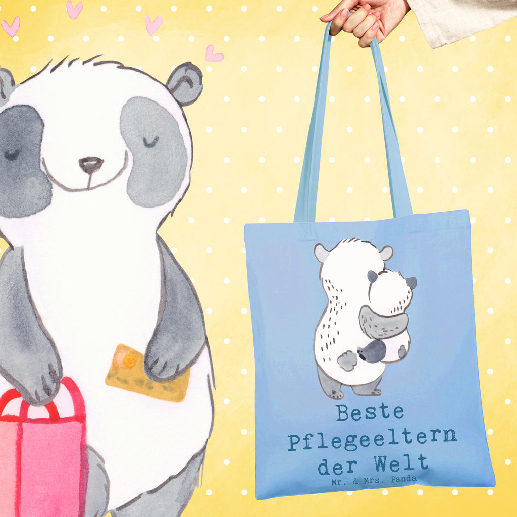 Tragetasche Panda Beste Pflegeeltern der Welt Beuteltasche, Beutel, Einkaufstasche, Jutebeutel, Stoffbeutel, Tasche, Shopper, Umhängetasche, Strandtasche, Schultertasche, Stofftasche, Tragetasche, Badetasche, Jutetasche, Einkaufstüte, Laptoptasche, für, Dankeschön, Geschenk, Schenken, Geburtstag, Geburtstagsgeschenk, Geschenkidee, Danke, Bedanken, Mitbringsel, Freude machen, Geschenktipp, Pflegeeltern, Pflegekind, Adoption, Eltern, Mama, Papa, Mami, Papi, Familie, Elternpaar, Mama und Papa