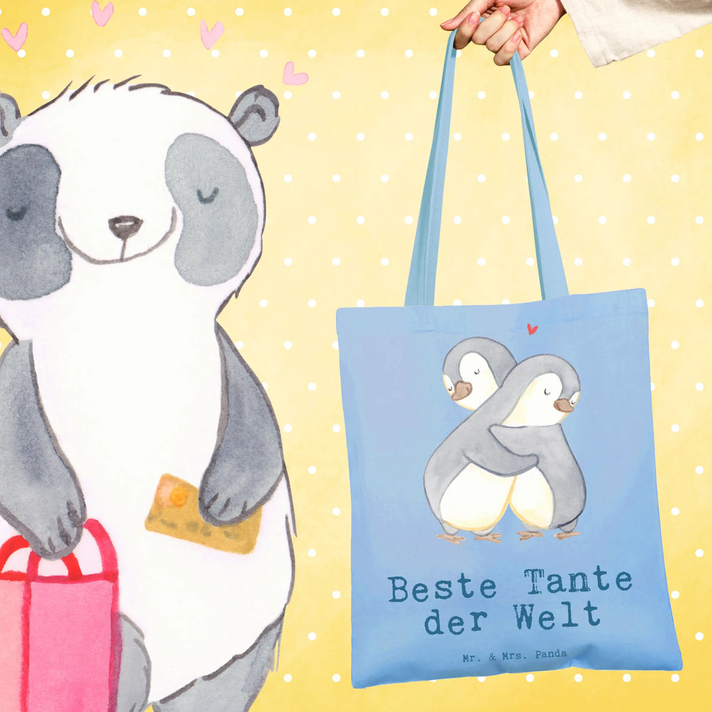 Tragetasche Pinguin Beste Tante der Welt Beuteltasche, Beutel, Einkaufstasche, Jutebeutel, Stoffbeutel, Tasche, Shopper, Umhängetasche, Strandtasche, Schultertasche, Stofftasche, Tragetasche, Badetasche, Jutetasche, Einkaufstüte, Laptoptasche, für, Dankeschön, Geschenk, Schenken, Geburtstag, Geburtstagsgeschenk, Geschenkidee, Danke, Bedanken, Mitbringsel, Freude machen, Geschenktipp, Tante, Patentante, Paten Tante, Lieblingstante, Taufpartner, Taufe, Familie, Kleinigkeit, Nichte, Neffe