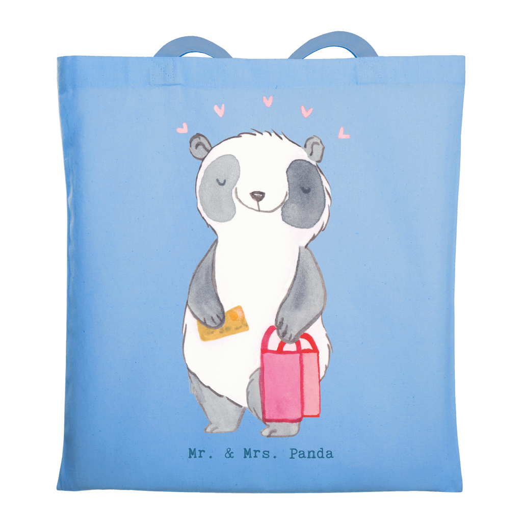 Tragetasche Panda Shopping Beuteltasche, Beutel, Einkaufstasche, Jutebeutel, Stoffbeutel, Tasche, Shopper, Umhängetasche, Strandtasche, Schultertasche, Stofftasche, Tragetasche, Badetasche, Jutetasche, Einkaufstüte, Laptoptasche, Geschenk, Sport, Sportart, Hobby, Schenken, Danke, Dankeschön, Auszeichnung, Gewinn, Sportler, Shopping, shoppen, einkaufen