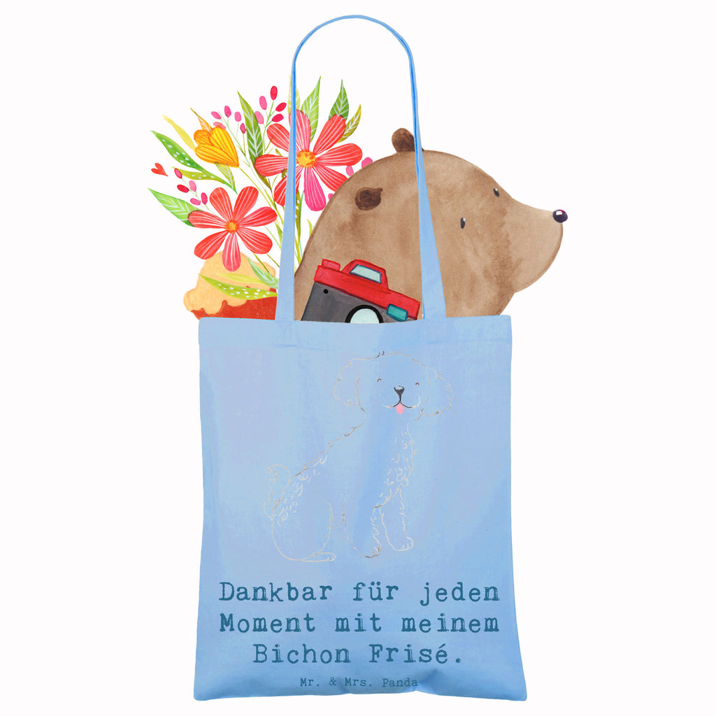 Tragetasche Bichon Frisé Moment Beuteltasche, Beutel, Einkaufstasche, Jutebeutel, Stoffbeutel, Tasche, Shopper, Umhängetasche, Strandtasche, Schultertasche, Stofftasche, Tragetasche, Badetasche, Jutetasche, Einkaufstüte, Laptoptasche, Hund, Hunderasse, Rassehund, Hundebesitzer, Geschenk, Tierfreund, Schenken, Welpe, Bichon Frisé