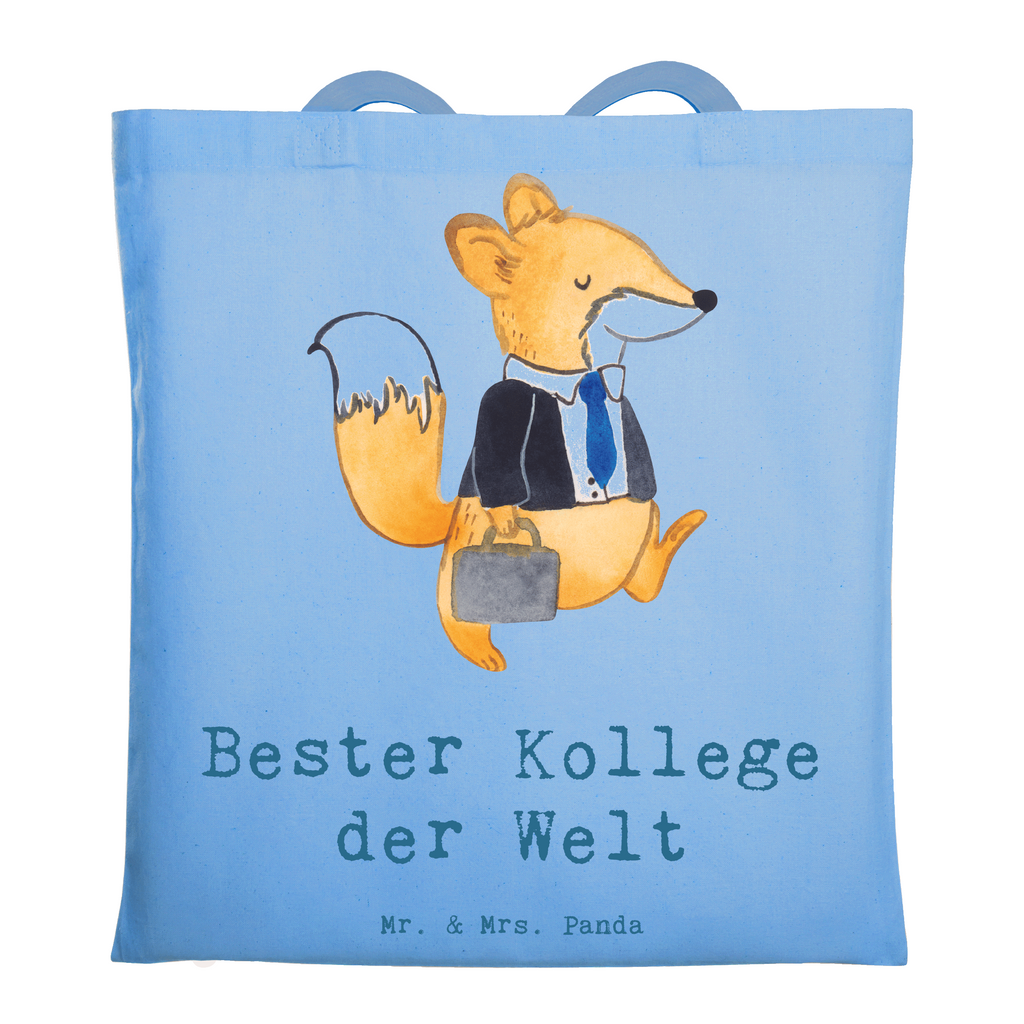 Tragetasche Fuchs Bester Kollege der Welt Beuteltasche, Beutel, Einkaufstasche, Jutebeutel, Stoffbeutel, Tasche, Shopper, Umhängetasche, Strandtasche, Schultertasche, Stofftasche, Tragetasche, Badetasche, Jutetasche, Einkaufstüte, Laptoptasche, für, Dankeschön, Geschenk, Schenken, Geburtstag, Geburtstagsgeschenk, Geschenkidee, Danke, Bedanken, Mitbringsel, Freude machen, Geschenktipp, Arbeitskollege, Kollege, Büro, Abschiedsgeschenk, Ruhestand, Arbeit, Mitarbeiter, Berufsgenosse, Beruf