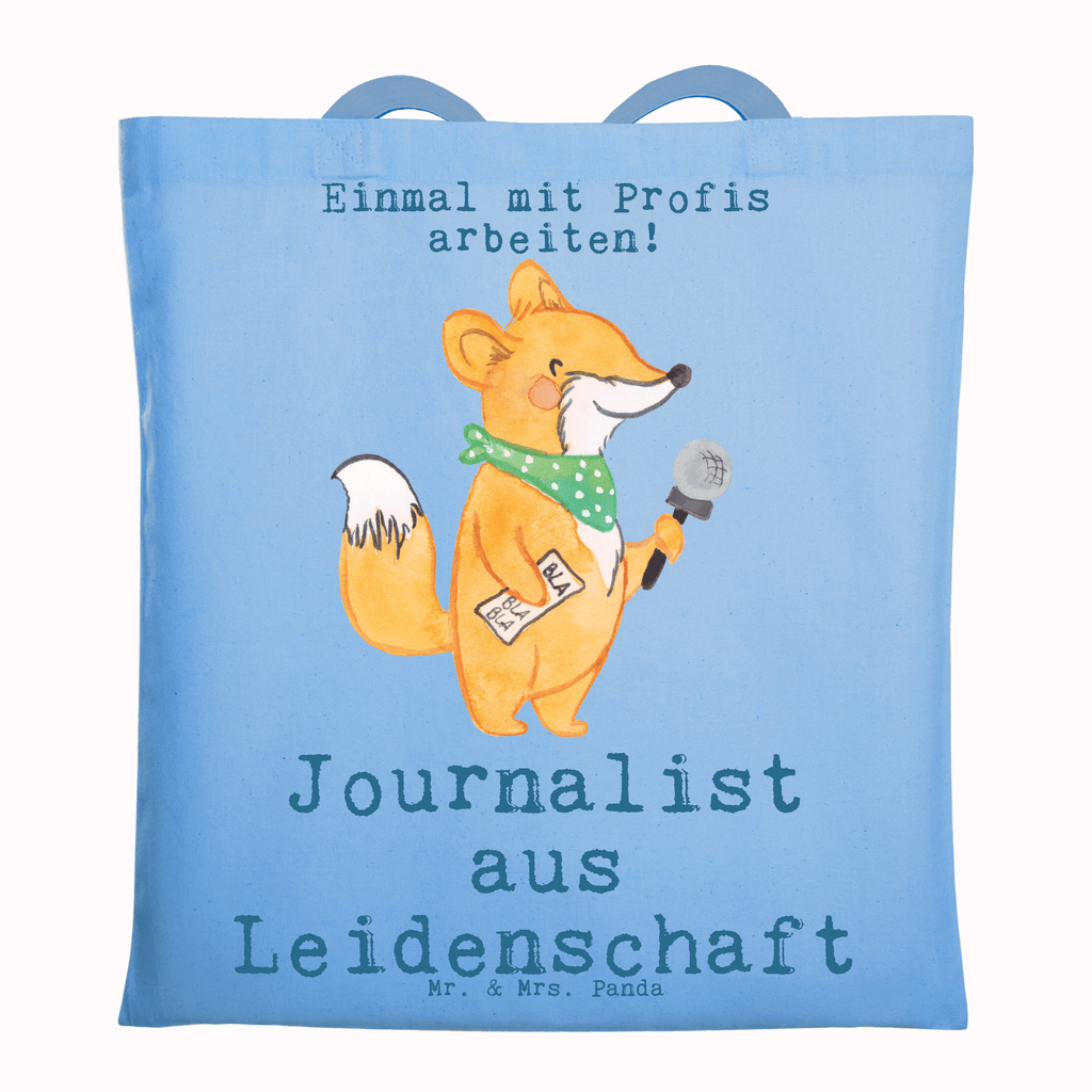 Tragetasche Journalist aus Leidenschaft Beuteltasche, Beutel, Einkaufstasche, Jutebeutel, Stoffbeutel, Tasche, Shopper, Umhängetasche, Strandtasche, Schultertasche, Stofftasche, Tragetasche, Badetasche, Jutetasche, Einkaufstüte, Laptoptasche, Beruf, Ausbildung, Jubiläum, Abschied, Rente, Kollege, Kollegin, Geschenk, Schenken, Arbeitskollege, Mitarbeiter, Firma, Danke, Dankeschön, Journalist, Reporter, Redakteur, Pressebüro, Studium