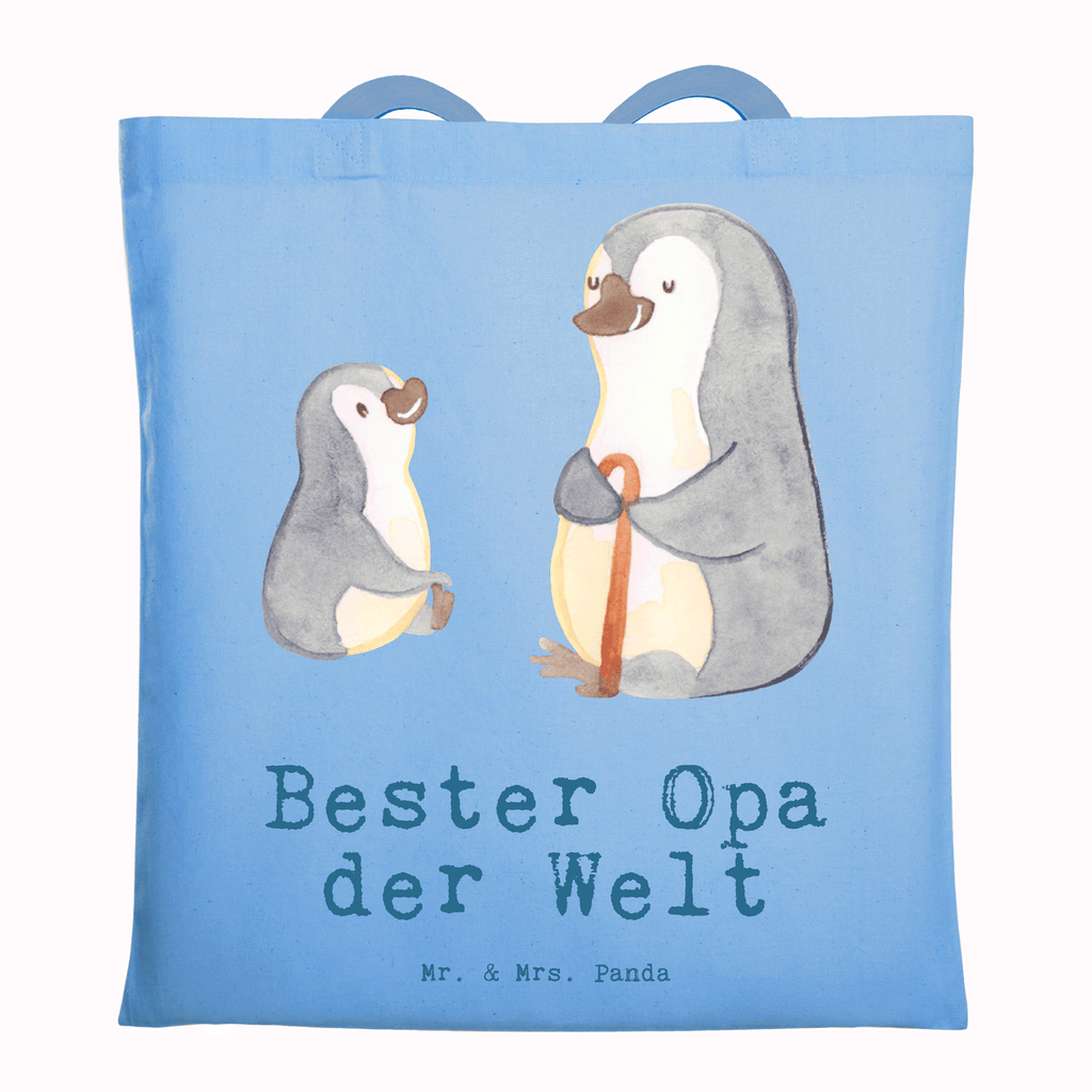 Tragetasche Pinguin Bester Opa der Welt Beuteltasche, Beutel, Einkaufstasche, Jutebeutel, Stoffbeutel, Tasche, Shopper, Umhängetasche, Strandtasche, Schultertasche, Stofftasche, Tragetasche, Badetasche, Jutetasche, Einkaufstüte, Laptoptasche, für, Dankeschön, Geschenk, Schenken, Geburtstag, Geburtstagsgeschenk, Geschenkidee, Danke, Bedanken, Mitbringsel, Freude machen, Geschenktipp, Großvater, Grossvater, Opa, Opi. Großpapa, Großeltern, Enkel, Enkelin, Enkelkind, Kleinigkeit, Oppa, Oppi, Bester