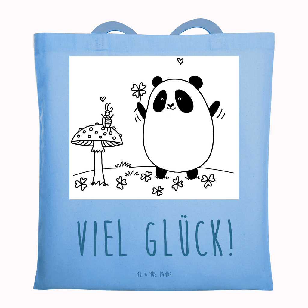 Tragetasche Panda Glück Beuteltasche, Beutel, Einkaufstasche, Jutebeutel, Stoffbeutel, Tasche, Shopper, Umhängetasche, Strandtasche, Schultertasche, Stofftasche, Tragetasche, Badetasche, Jutetasche, Einkaufstüte, Laptoptasche