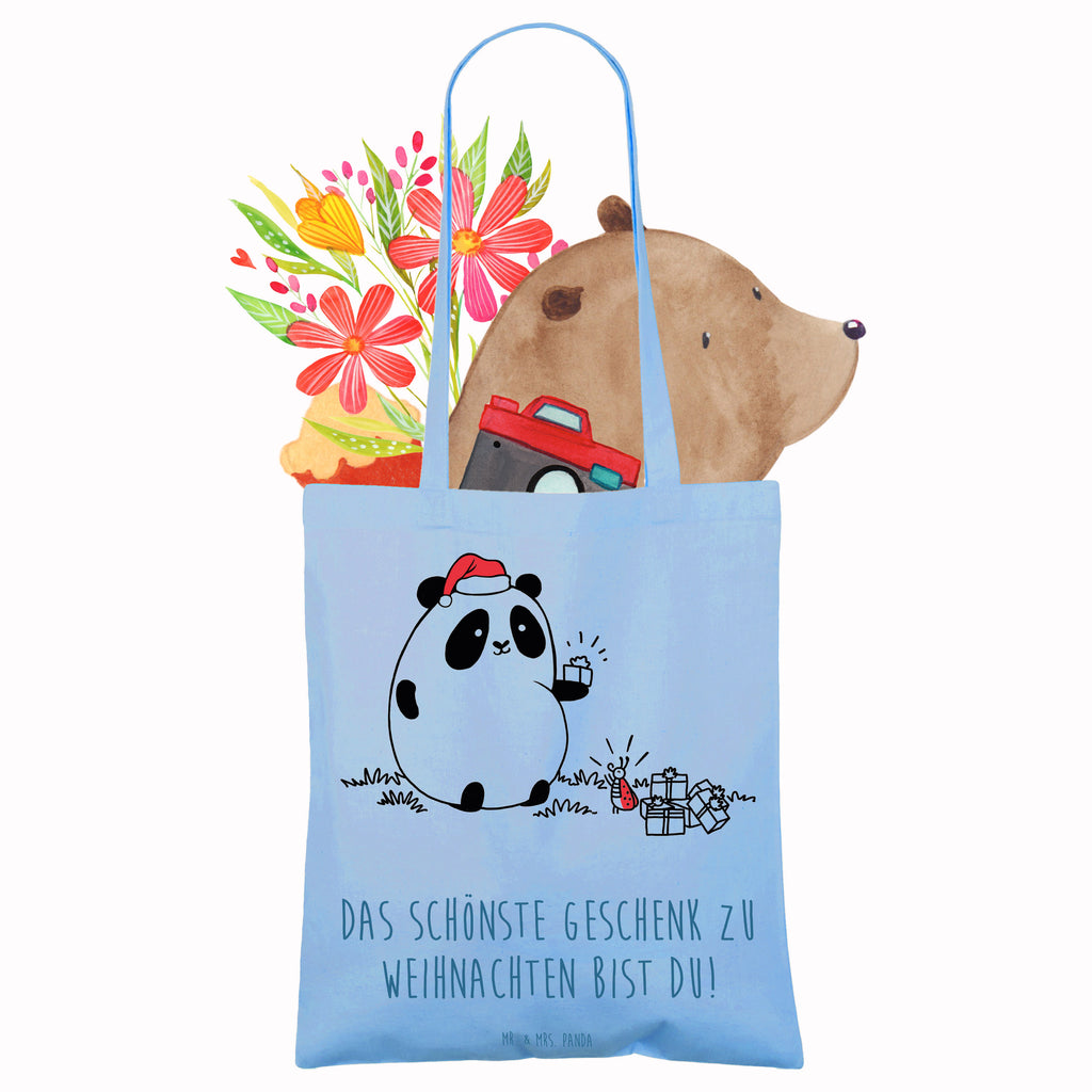 Tragetasche Easy & Peasy Weihnachtsgeschenk Beuteltasche, Beutel, Einkaufstasche, Jutebeutel, Stoffbeutel, Tasche, Shopper, Umhängetasche, Strandtasche, Schultertasche, Stofftasche, Tragetasche, Badetasche, Jutetasche, Einkaufstüte, Laptoptasche