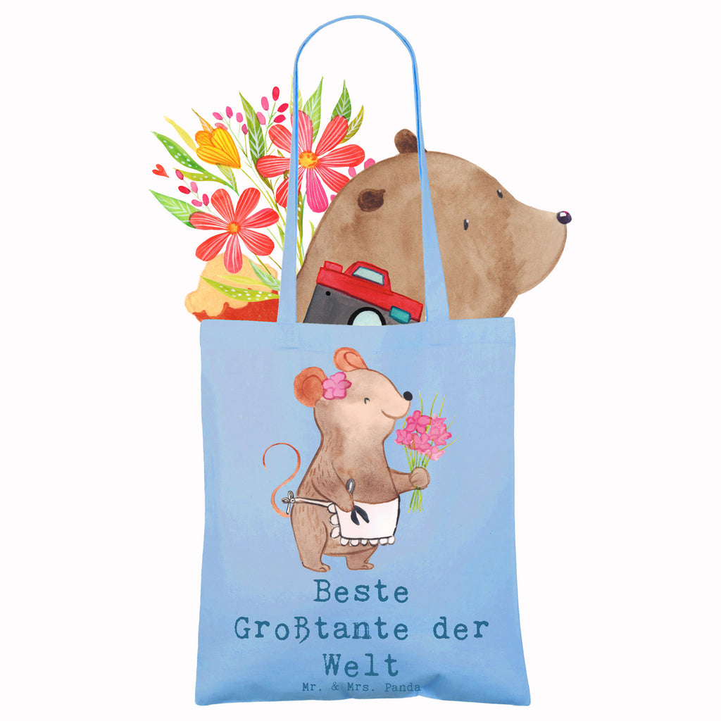 Tragetasche Maus Beste Großtante der Welt Beuteltasche, Beutel, Einkaufstasche, Jutebeutel, Stoffbeutel, Tasche, Shopper, Umhängetasche, Strandtasche, Schultertasche, Stofftasche, Tragetasche, Badetasche, Jutetasche, Einkaufstüte, Laptoptasche, für, Dankeschön, Geschenk, Schenken, Geburtstag, Geburtstagsgeschenk, Geschenkidee, Danke, Bedanken, Mitbringsel, Freude machen, Geschenktipp, Großtante, Grosstante, Tante, Lieblingstante, Familie, Schwester, Tanten, Kleinigkeit, Beste, Nichte, Neffe, Groß