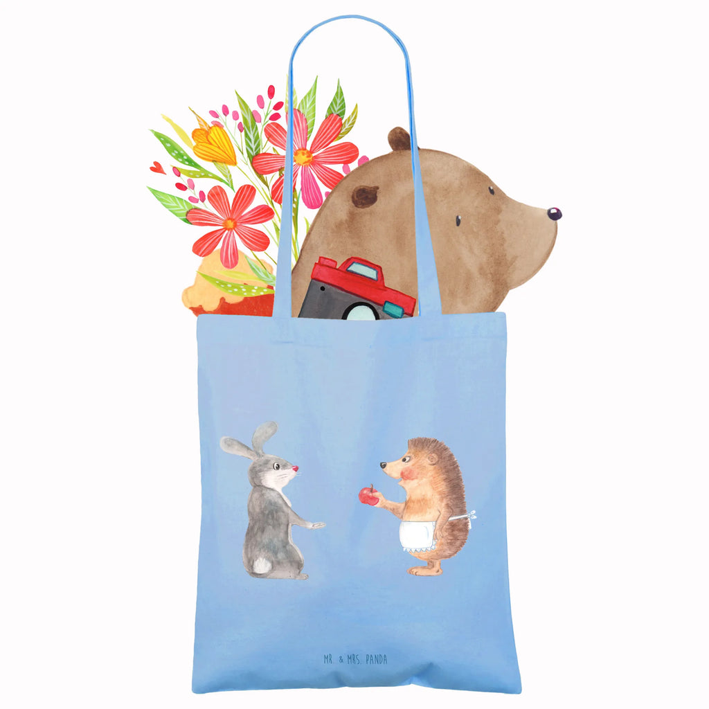 Tragetasche Hase Igel Beuteltasche, Beutel, Einkaufstasche, Jutebeutel, Stoffbeutel, Tasche, Shopper, Umhängetasche, Strandtasche, Schultertasche, Stofftasche, Tragetasche, Badetasche, Jutetasche, Einkaufstüte, Laptoptasche, Tiermotive, Gute Laune, lustige Sprüche, Tiere, Igel und Hase, Igel, Hase, Liebe Spruch, Liebeskummer Geschenk, Herzschmerz, Trösten, Trennungsschmerz, Spruch romantisch