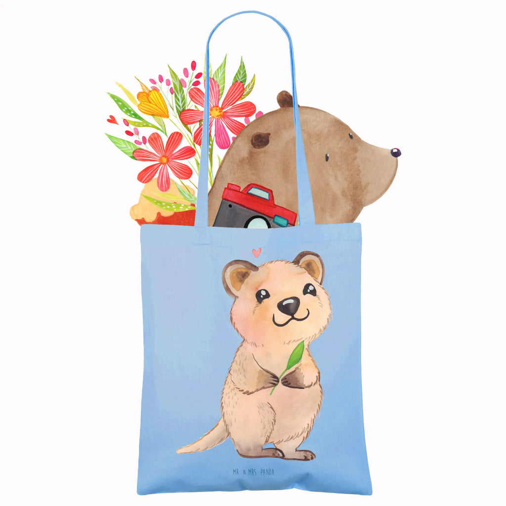 Tragetasche Quokka Happy Beuteltasche, Beutel, Einkaufstasche, Jutebeutel, Stoffbeutel, Tasche, Shopper, Umhängetasche, Strandtasche, Schultertasche, Stofftasche, Tragetasche, Badetasche, Jutetasche, Einkaufstüte, Laptoptasche, Tiermotive, Gute Laune, lustige Sprüche, Tiere, Quokka, Verschieben, Aufschieberitis, Lustiger Spruch, Niedliches Tier, Dinge erledigen