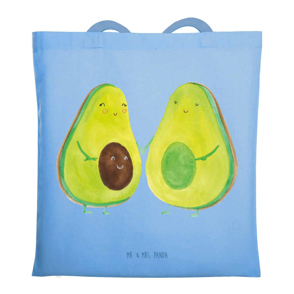 Tragetasche Avocado Pärchen Beuteltasche, Beutel, Einkaufstasche, Jutebeutel, Stoffbeutel, Tasche, Shopper, Umhängetasche, Strandtasche, Schultertasche, Stofftasche, Tragetasche, Badetasche, Jutetasche, Einkaufstüte, Laptoptasche, Avocado, Veggie, Vegan, Gesund, Avocuddle, Liebe, Schwangerschaft, Familie, Babyshower, Babyparty, Hochzeit, Kinder, Avocados, Geburt