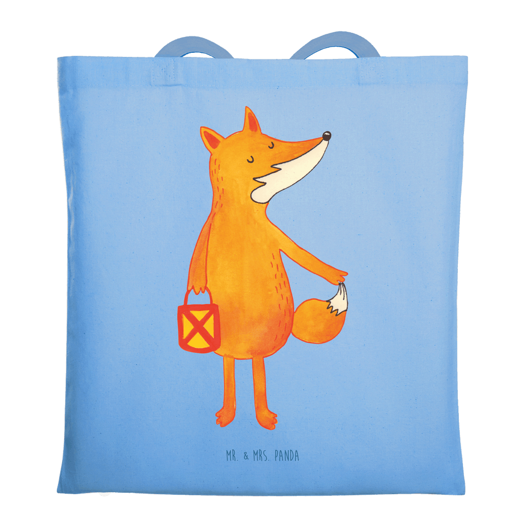 Tragetasche Fuchs Laterne Beuteltasche, Beutel, Einkaufstasche, Jutebeutel, Stoffbeutel, Tasche, Shopper, Umhängetasche, Strandtasche, Schultertasche, Stofftasche, Tragetasche, Badetasche, Jutetasche, Einkaufstüte, Laptoptasche, Fuchs, Füchse, Spruch trösten, Liebeskummer Spruch, Laterne, Sankt Martin, Laternenumzug, Aufmuntern, Cäsar Otto Hugo Flaischlen