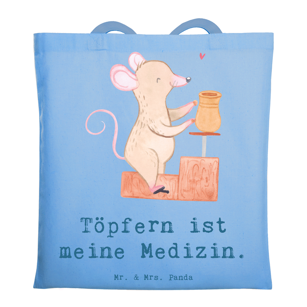 Tragetasche Maus Töpfern Beuteltasche, Beutel, Einkaufstasche, Jutebeutel, Stoffbeutel, Tasche, Shopper, Umhängetasche, Strandtasche, Schultertasche, Stofftasche, Tragetasche, Badetasche, Jutetasche, Einkaufstüte, Laptoptasche, Geschenk, Sport, Sportart, Hobby, Schenken, Danke, Dankeschön, Auszeichnung, Gewinn, Sportler, Töpfern, Töpferei, Töpferkurs