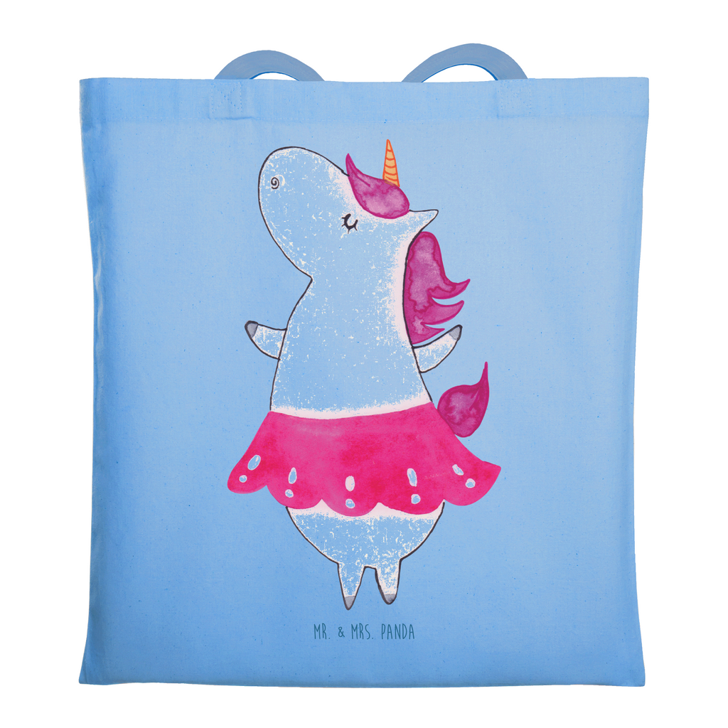 Tragetasche Einhorn Ballerina Beuteltasche, Beutel, Einkaufstasche, Jutebeutel, Stoffbeutel, Tasche, Shopper, Umhängetasche, Strandtasche, Schultertasche, Stofftasche, Tragetasche, Badetasche, Jutetasche, Einkaufstüte, Laptoptasche, Einhorn, Einhörner, Einhorn Deko, Pegasus, Unicorn, Tanzen, Ballerina, Party, Wohnung, Spaß, Feiern, Geburtstag, Tänzerin, Lebenslust, Lebensfreude