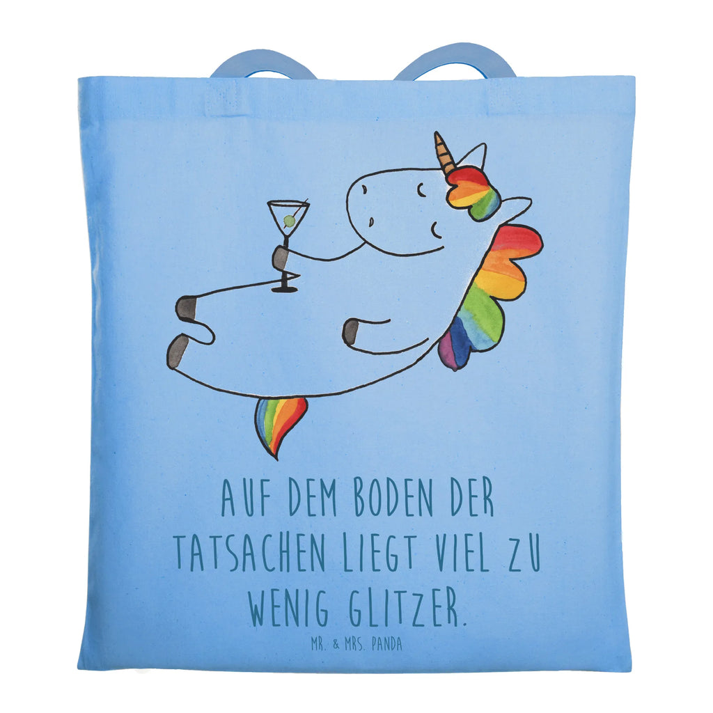 Tragetasche Einhorn Cocktail Beuteltasche, Beutel, Einkaufstasche, Jutebeutel, Stoffbeutel, Tasche, Shopper, Umhängetasche, Strandtasche, Schultertasche, Stofftasche, Tragetasche, Badetasche, Jutetasche, Einkaufstüte, Laptoptasche, Einhorn, Einhörner, Einhorn Deko, Unicorn, Party, Spaß, Feiern, Caipirinha, Rum, Cuba Libre, Sekt, Freundin, Geburtstag, lustig, witzig, Spruch, Glitzer