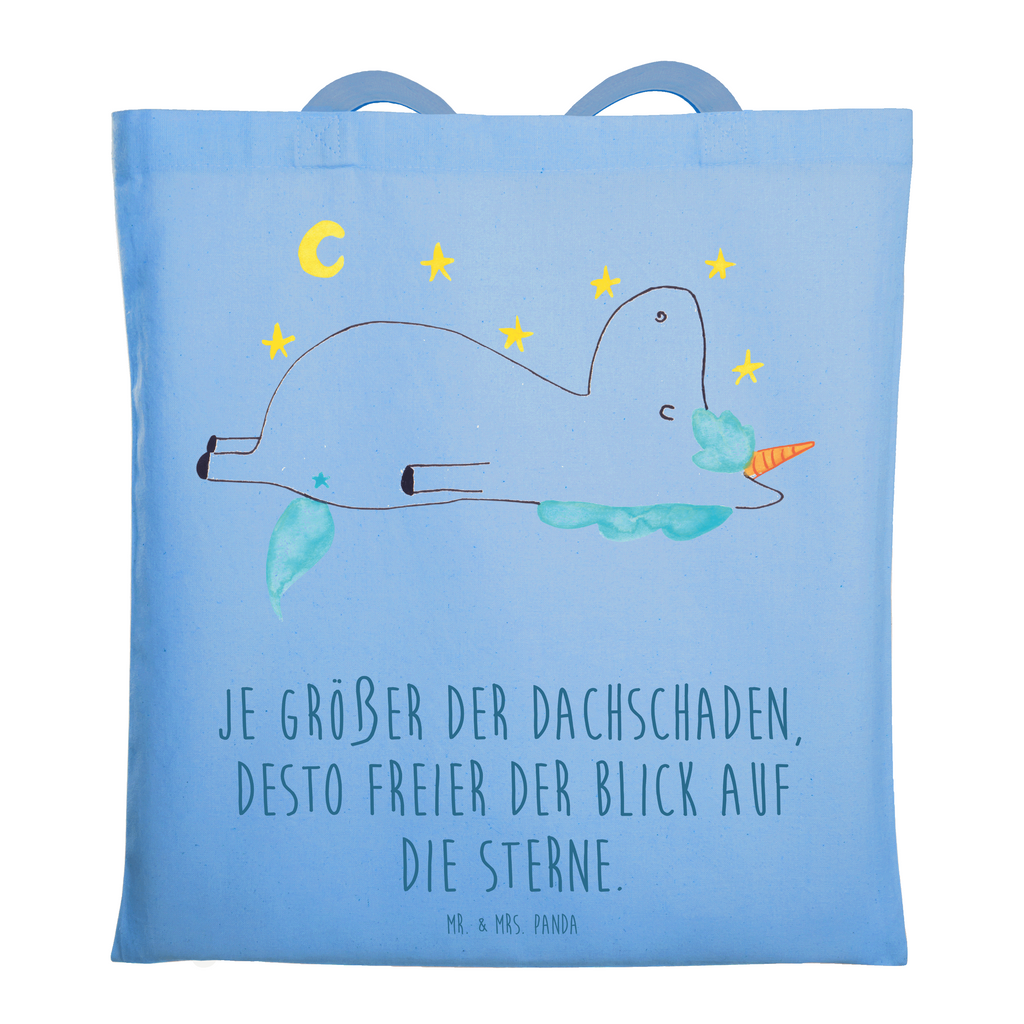 Tragetasche Einhorn Sternenhimmel Beuteltasche, Beutel, Einkaufstasche, Jutebeutel, Stoffbeutel, Tasche, Shopper, Umhängetasche, Strandtasche, Schultertasche, Stofftasche, Tragetasche, Badetasche, Jutetasche, Einkaufstüte, Laptoptasche, Einhorn, Einhörner, Einhorn Deko, Pegasus, Unicorn, Sterne, Dachschaden, Verrückt, Sternenhimmel